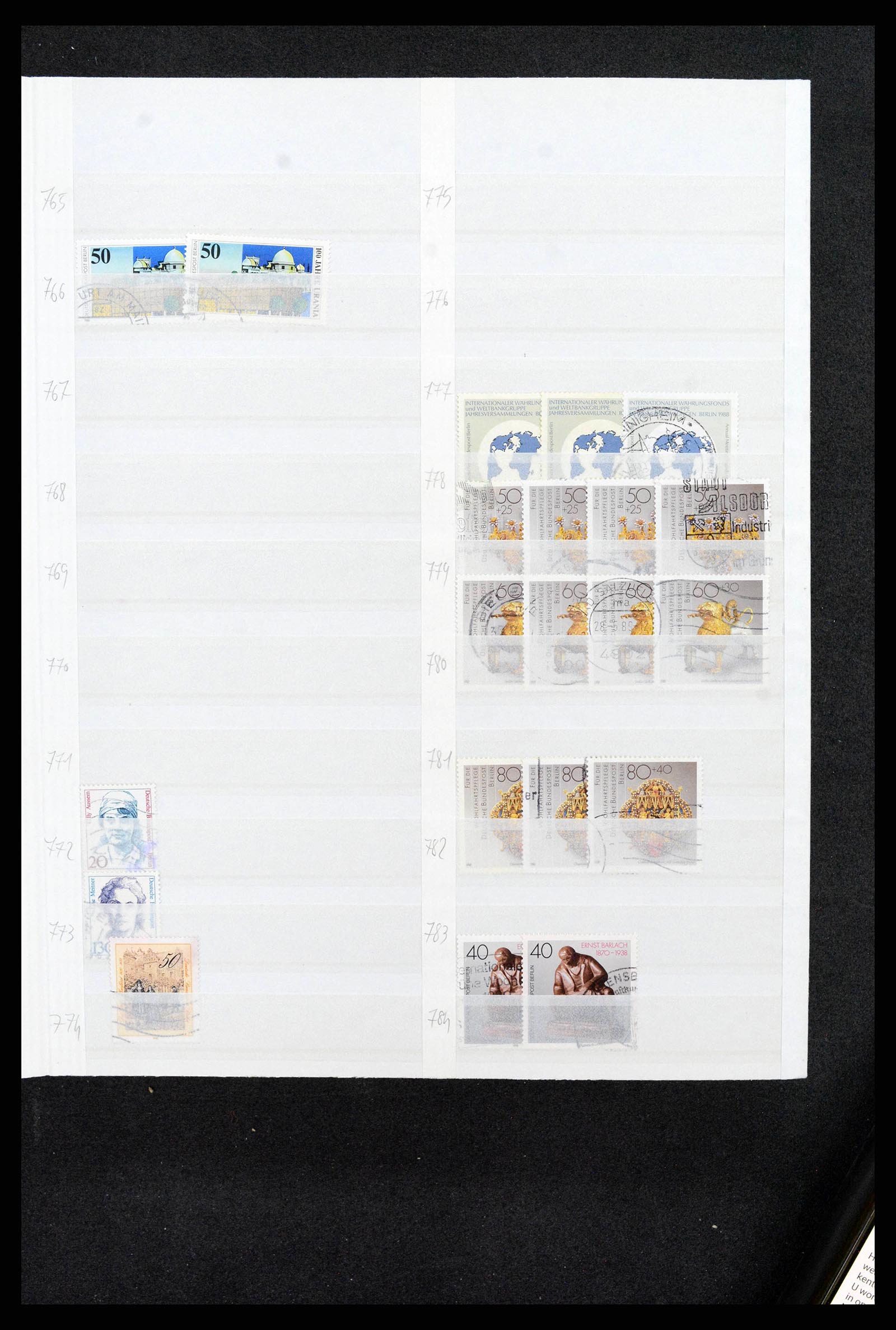 38126 0041 - Postzegelverzameling 38126 Duitsland 1920-1990.