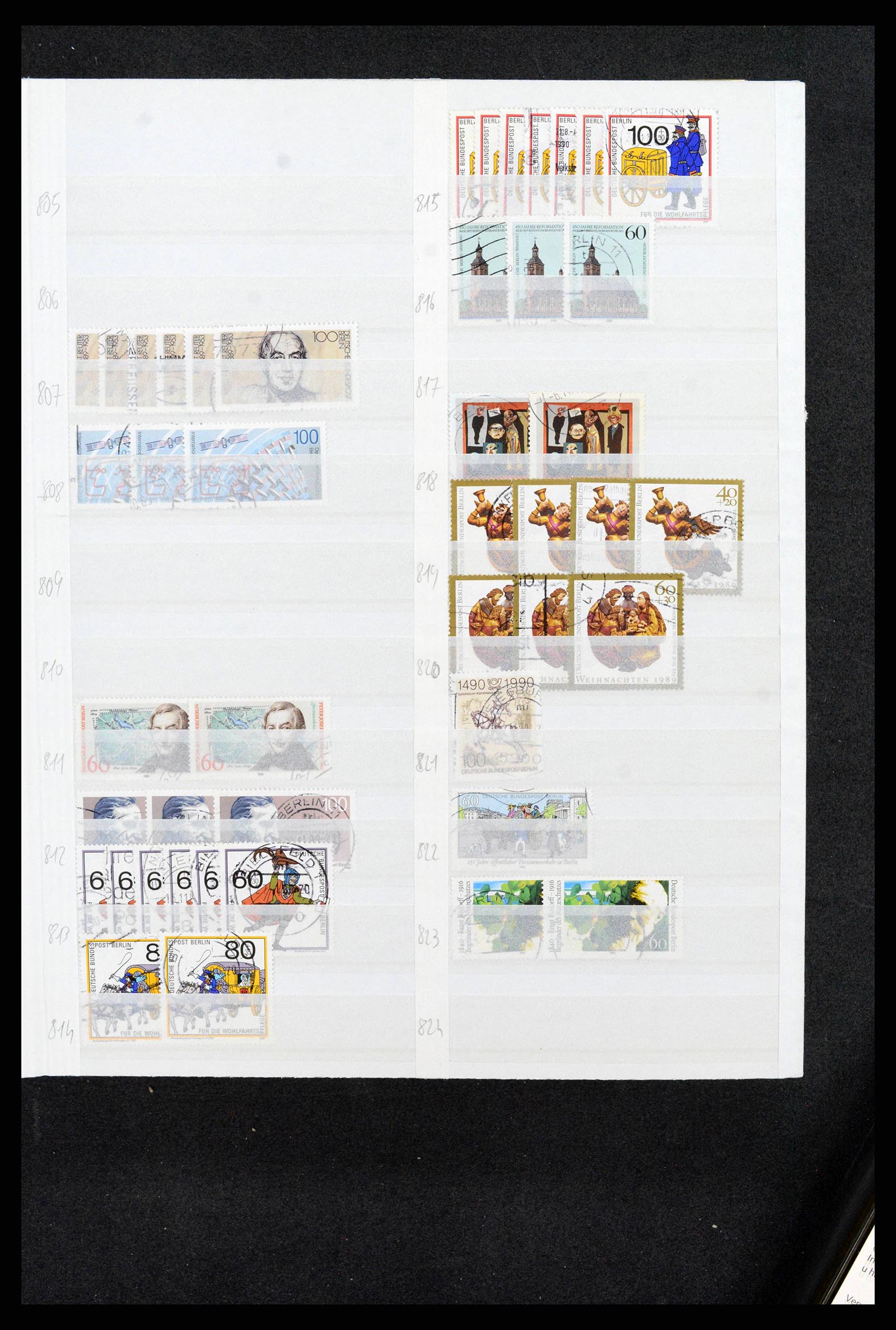 38126 0043 - Postzegelverzameling 38126 Duitsland 1920-1990.
