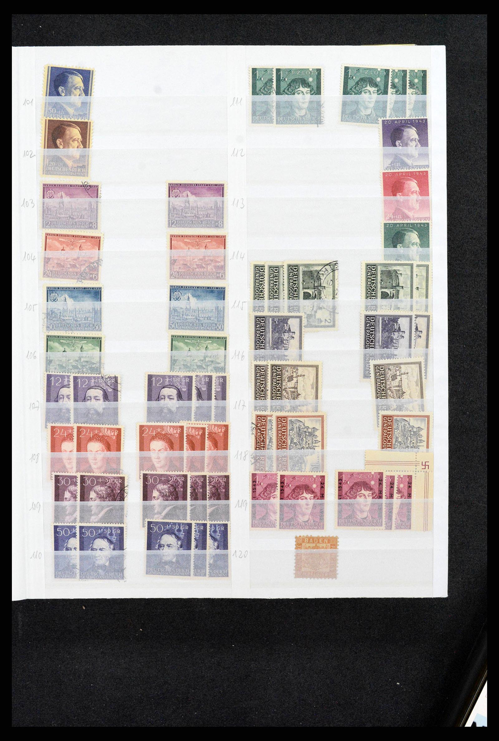 38126 0047 - Postzegelverzameling 38126 Duitsland 1920-1990.