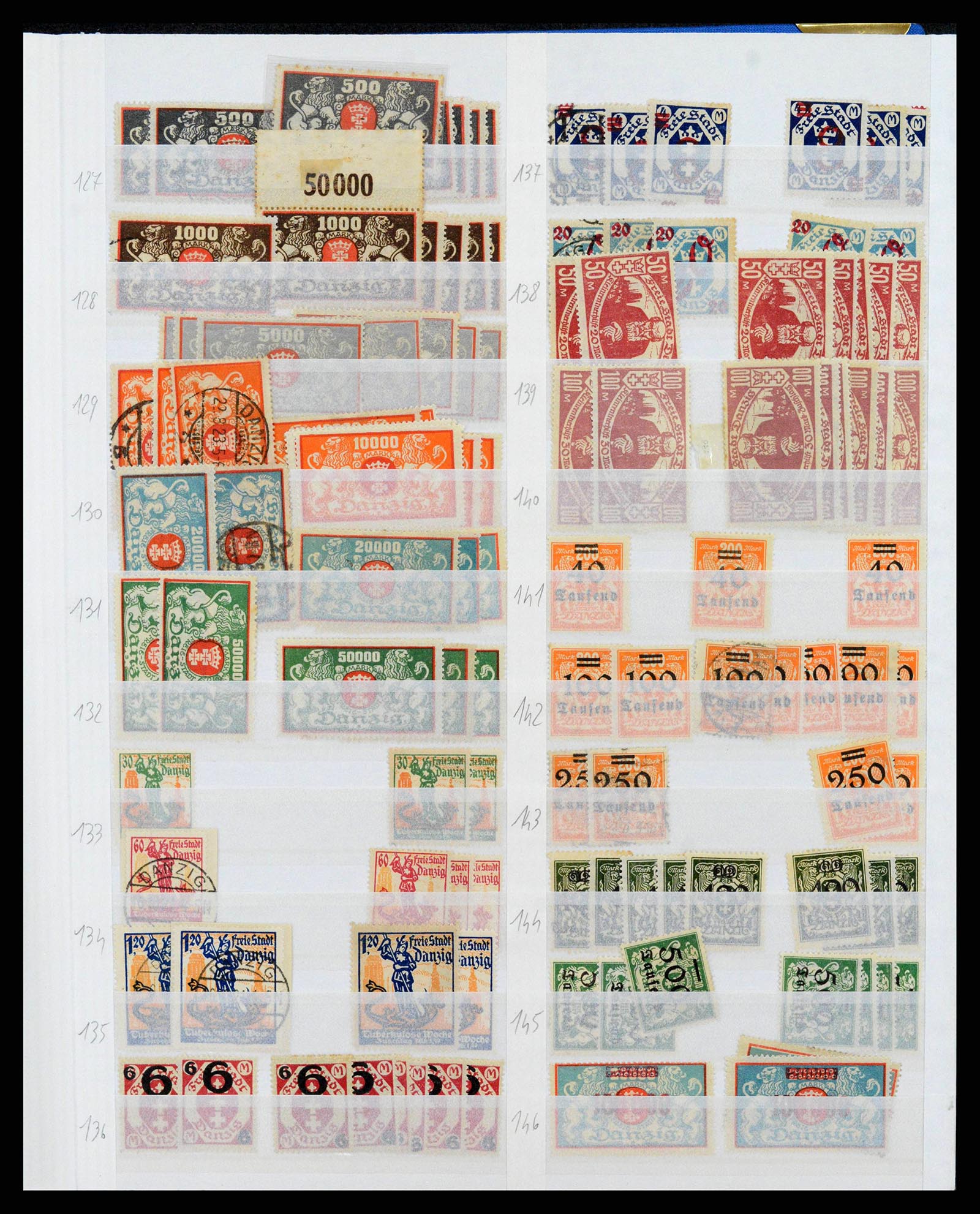 38126 0059 - Stamp collection 38126 Germany 1920-1990.