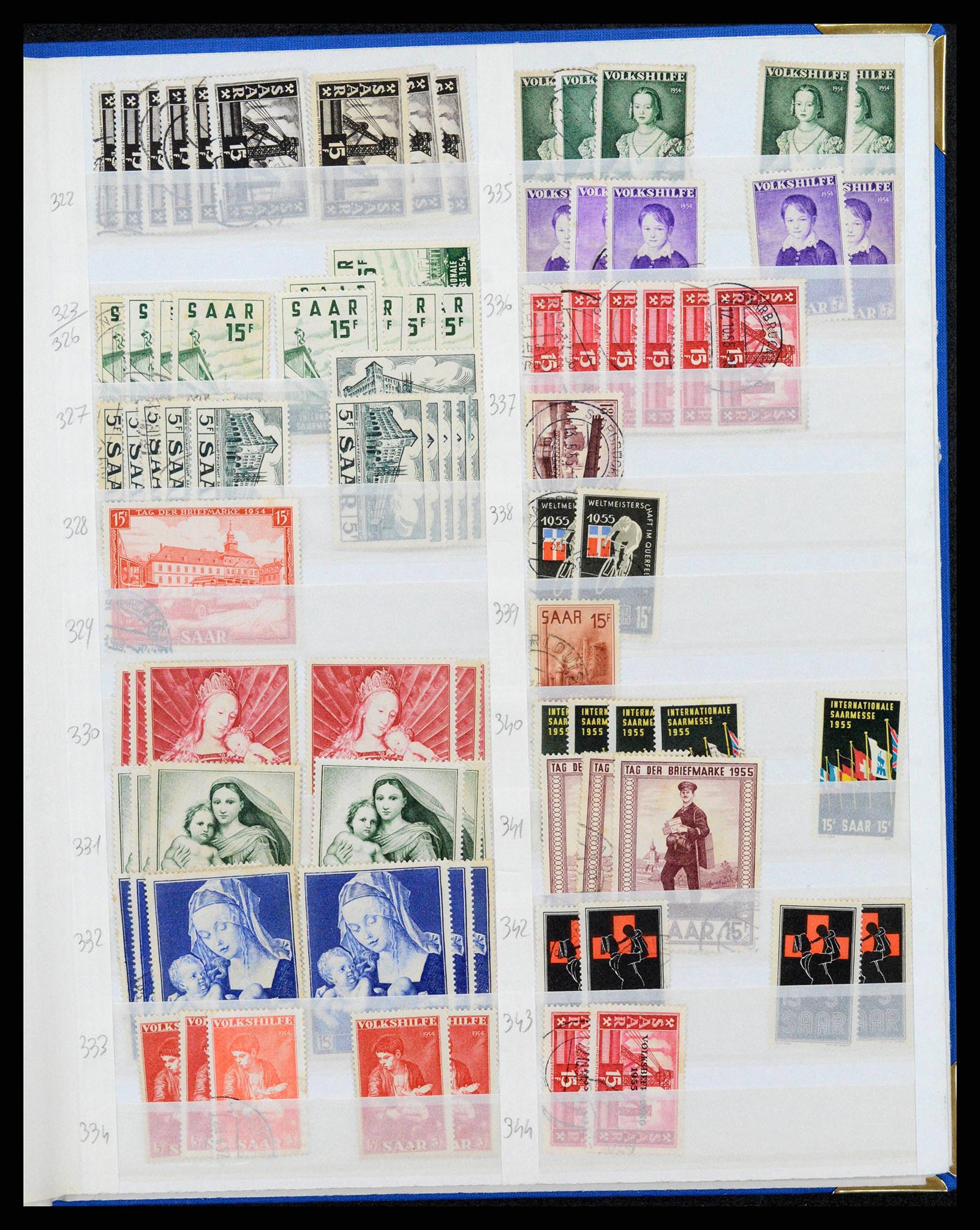38126 0085 - Stamp collection 38126 Germany 1920-1990.