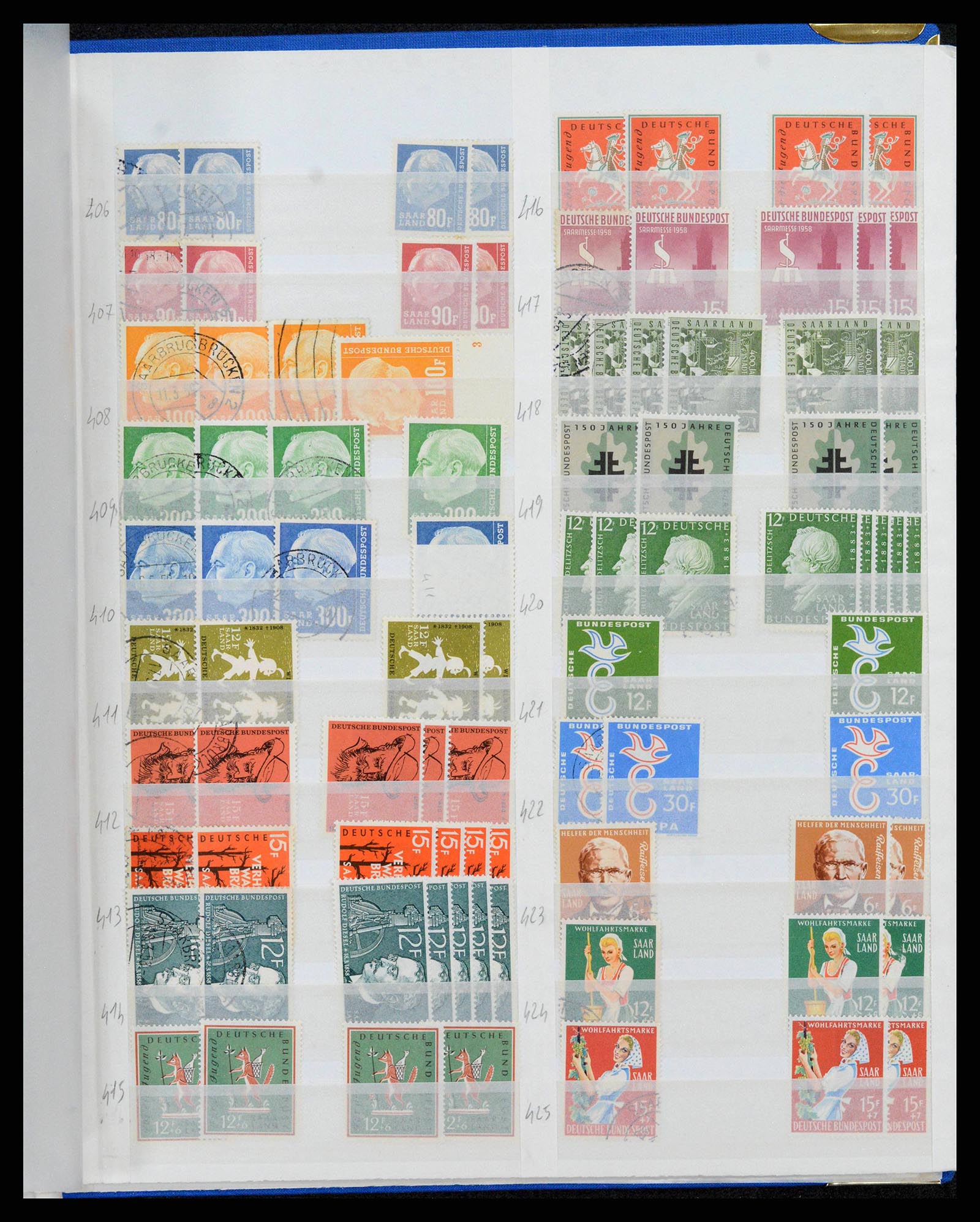 38126 0089 - Stamp collection 38126 Germany 1920-1990.
