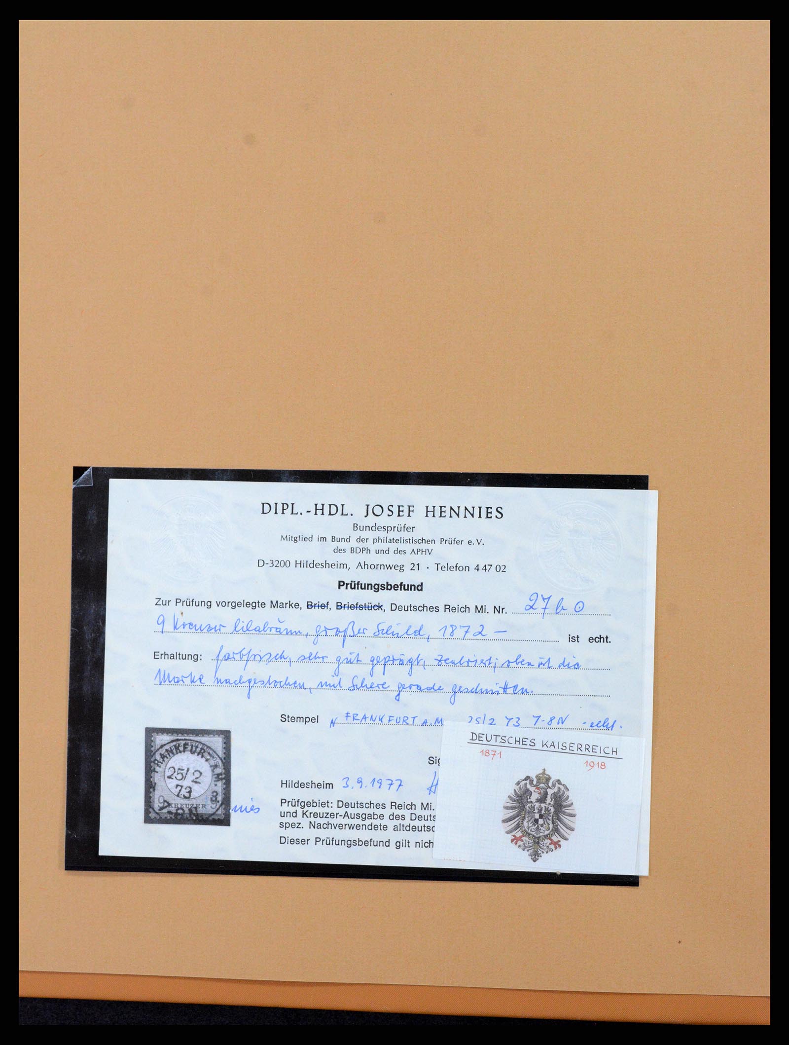 38130 0002 - Stamp collection 38130 German Reich 1872-1945.