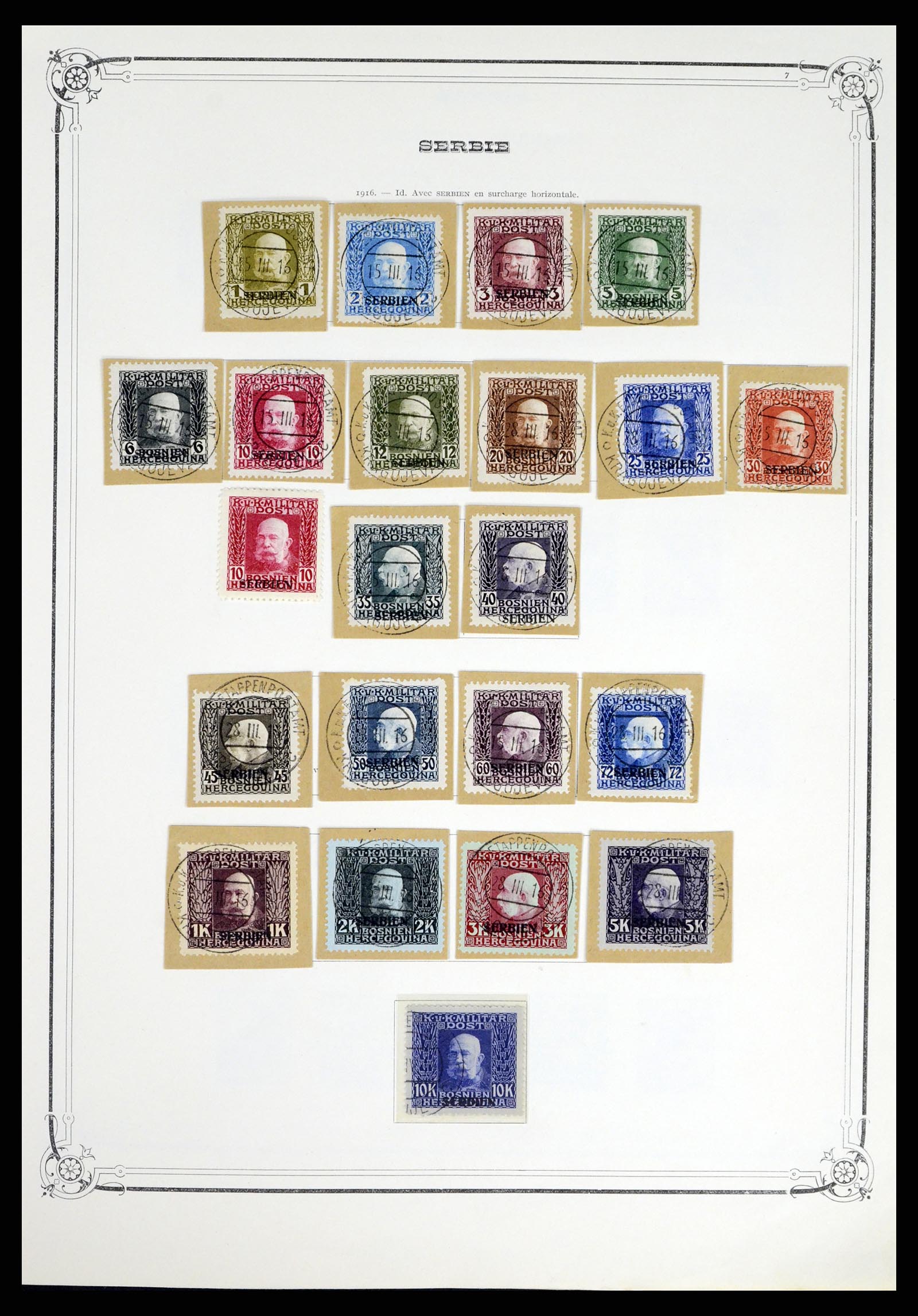 38131 0013 - Stamp collection 38131 European countries 1867-1943.