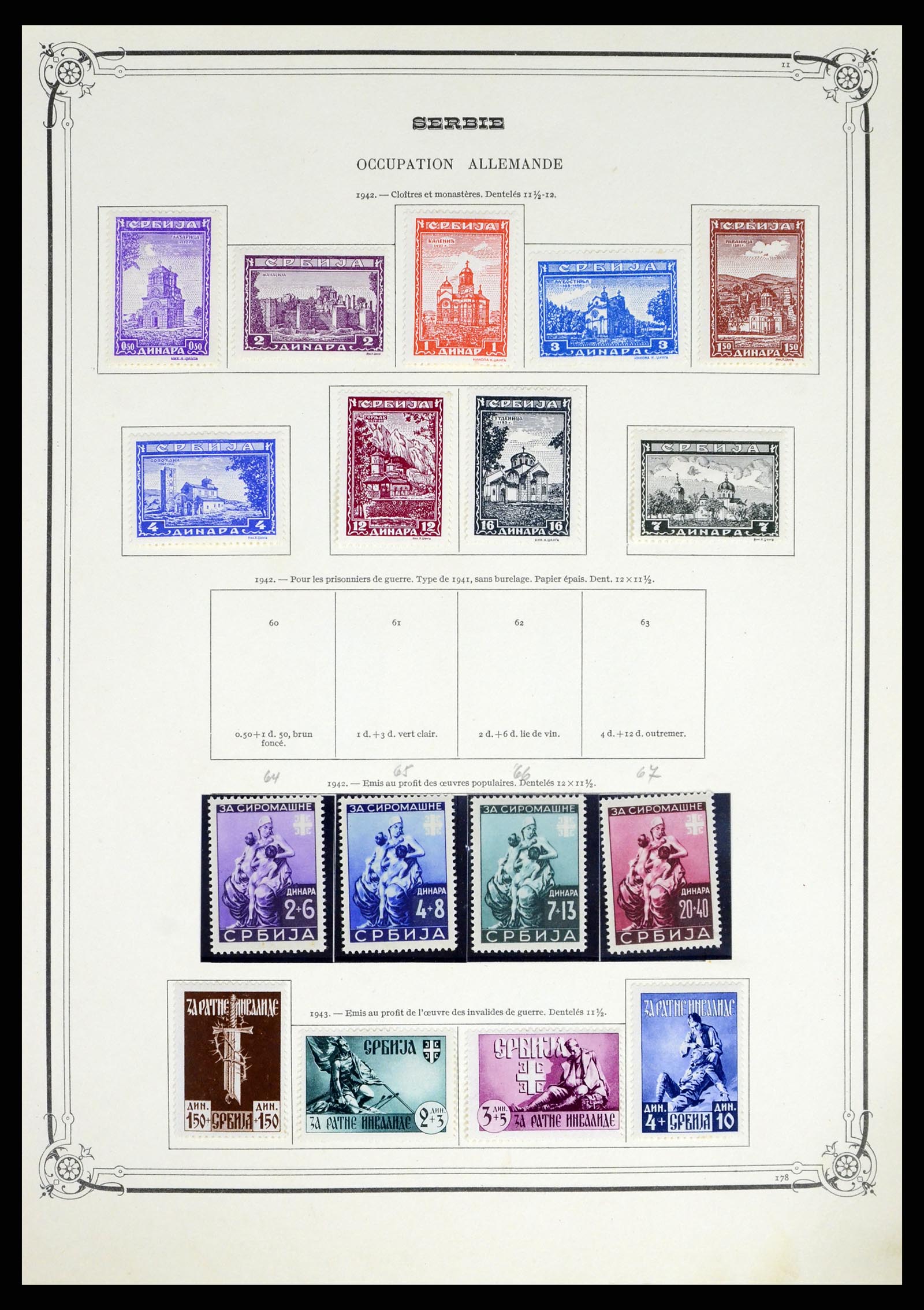 38131 0016 - Stamp collection 38131 European countries 1867-1943.