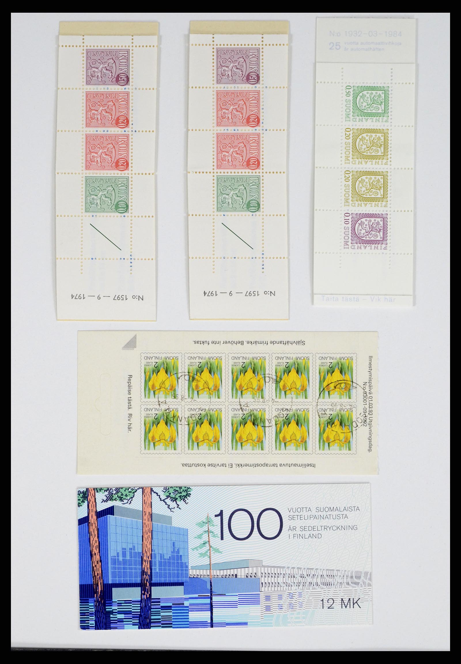 38136 0001 - Stamp collection 38136 Finland 1875-1993.