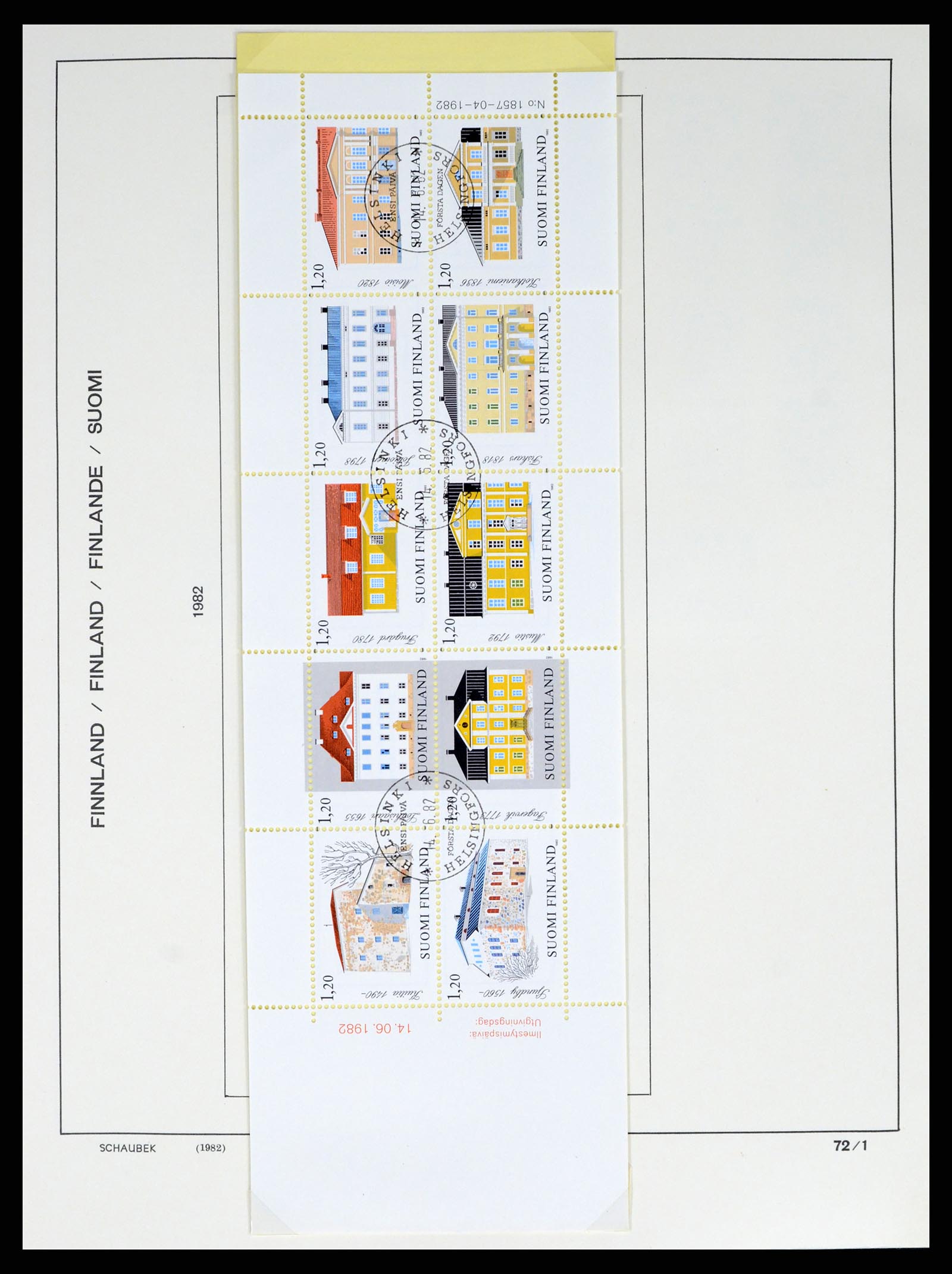 38136 0089 - Stamp collection 38136 Finland 1875-1993.