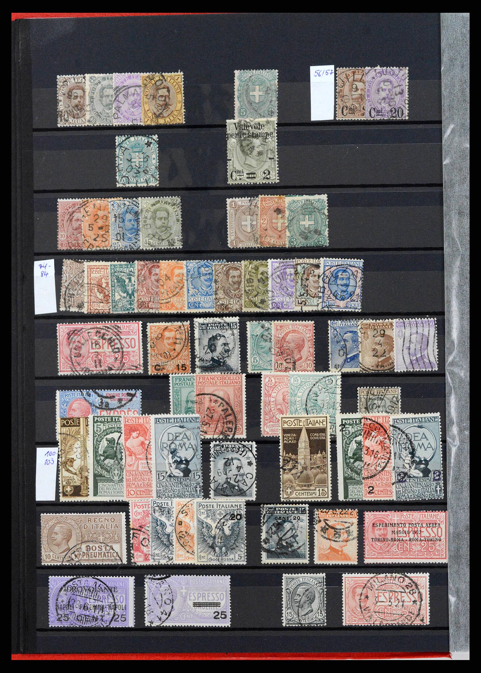38137 0002 - Postzegelverzameling 38137 Italië 1861-2003.