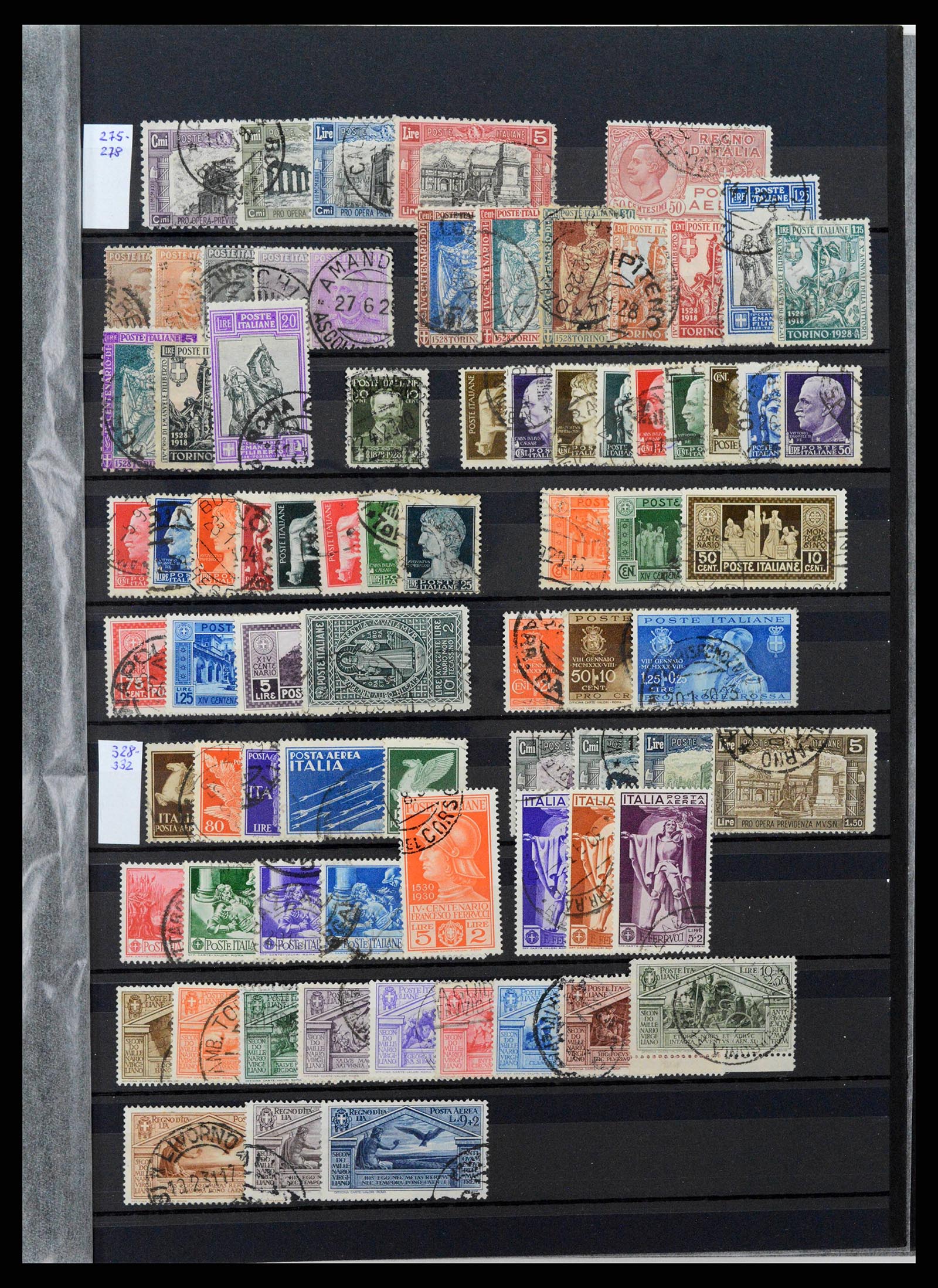 38137 0005 - Postzegelverzameling 38137 Italië 1861-2003.