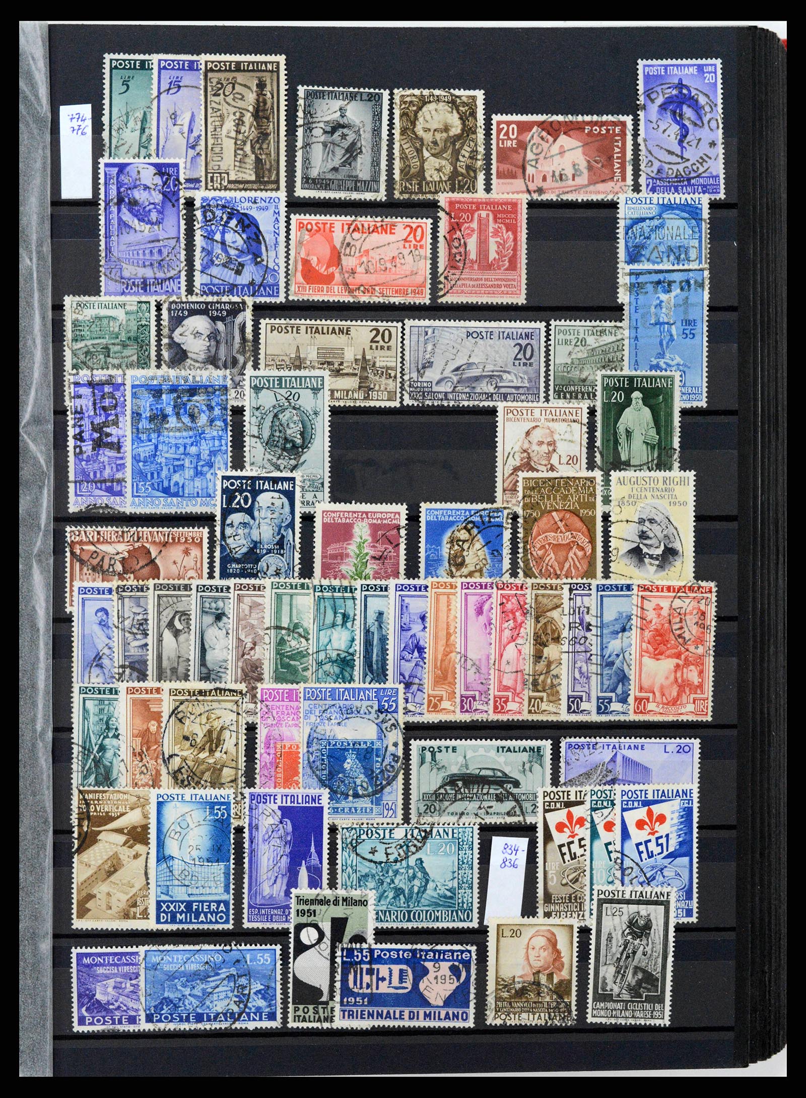 38137 0011 - Postzegelverzameling 38137 Italië 1861-2003.