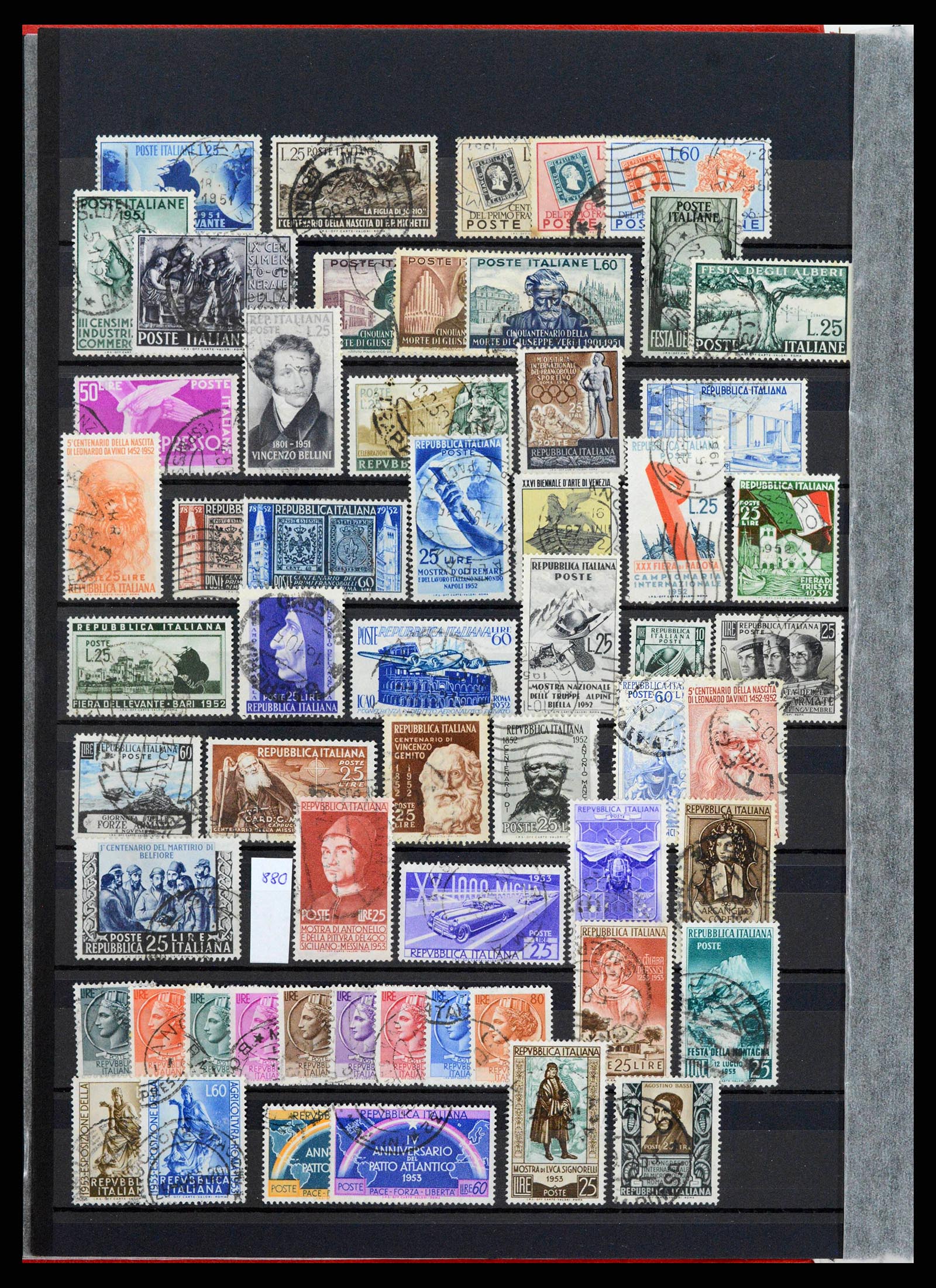 38137 0012 - Postzegelverzameling 38137 Italië 1861-2003.