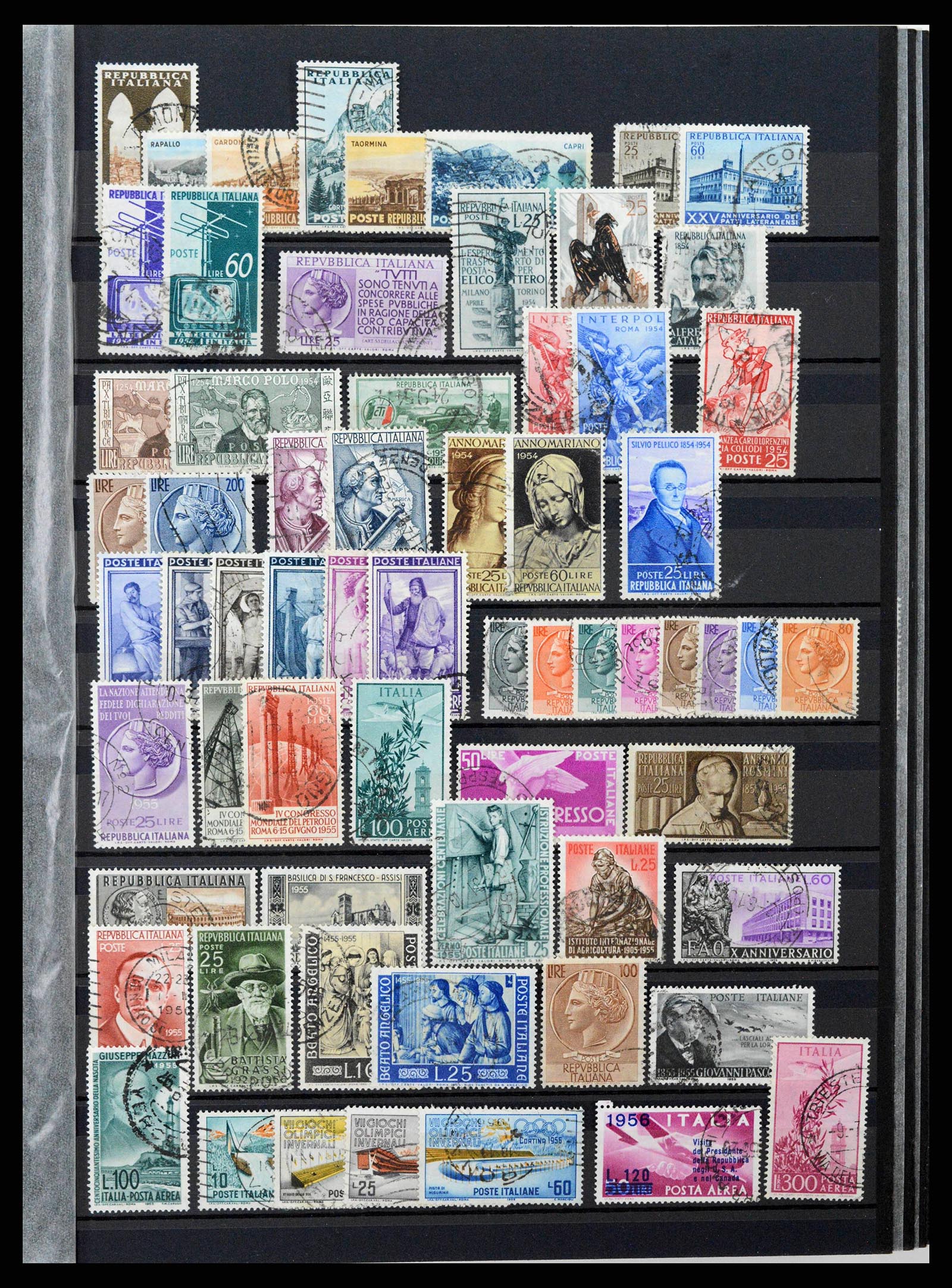 38137 0013 - Postzegelverzameling 38137 Italië 1861-2003.