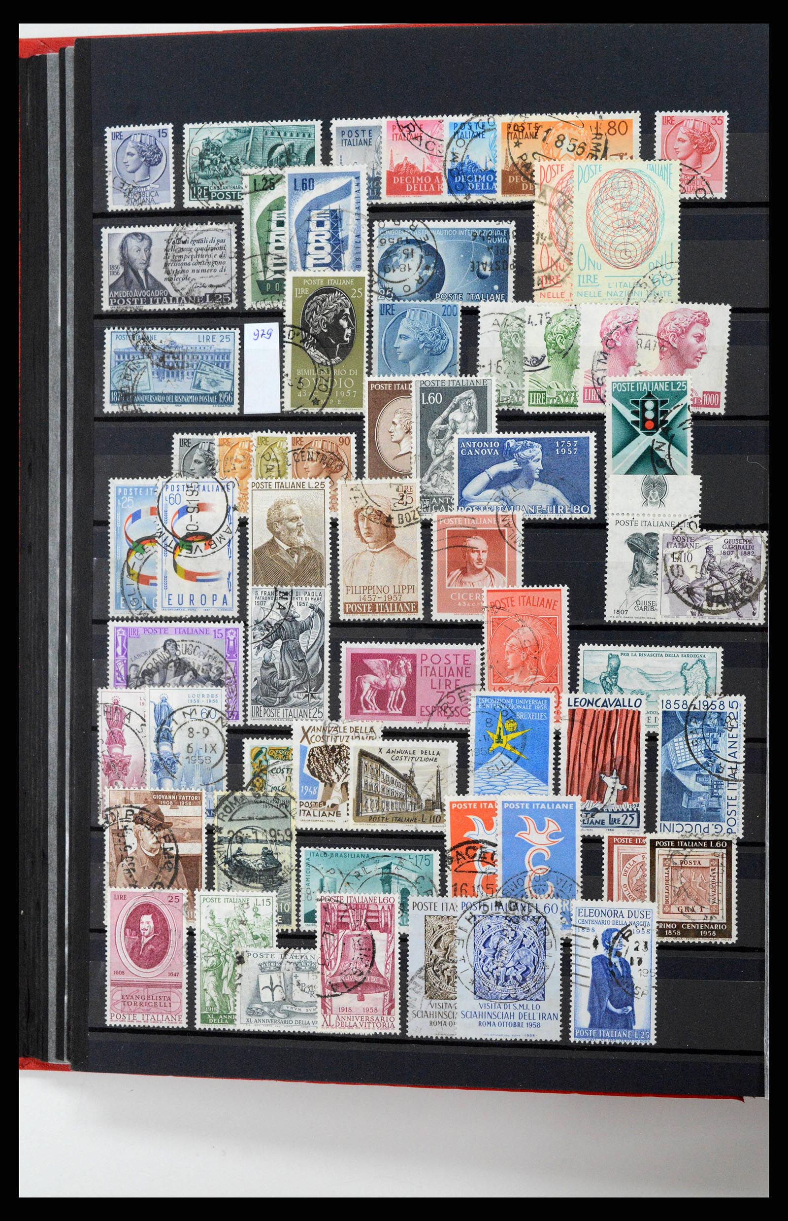 38137 0014 - Postzegelverzameling 38137 Italië 1861-2003.
