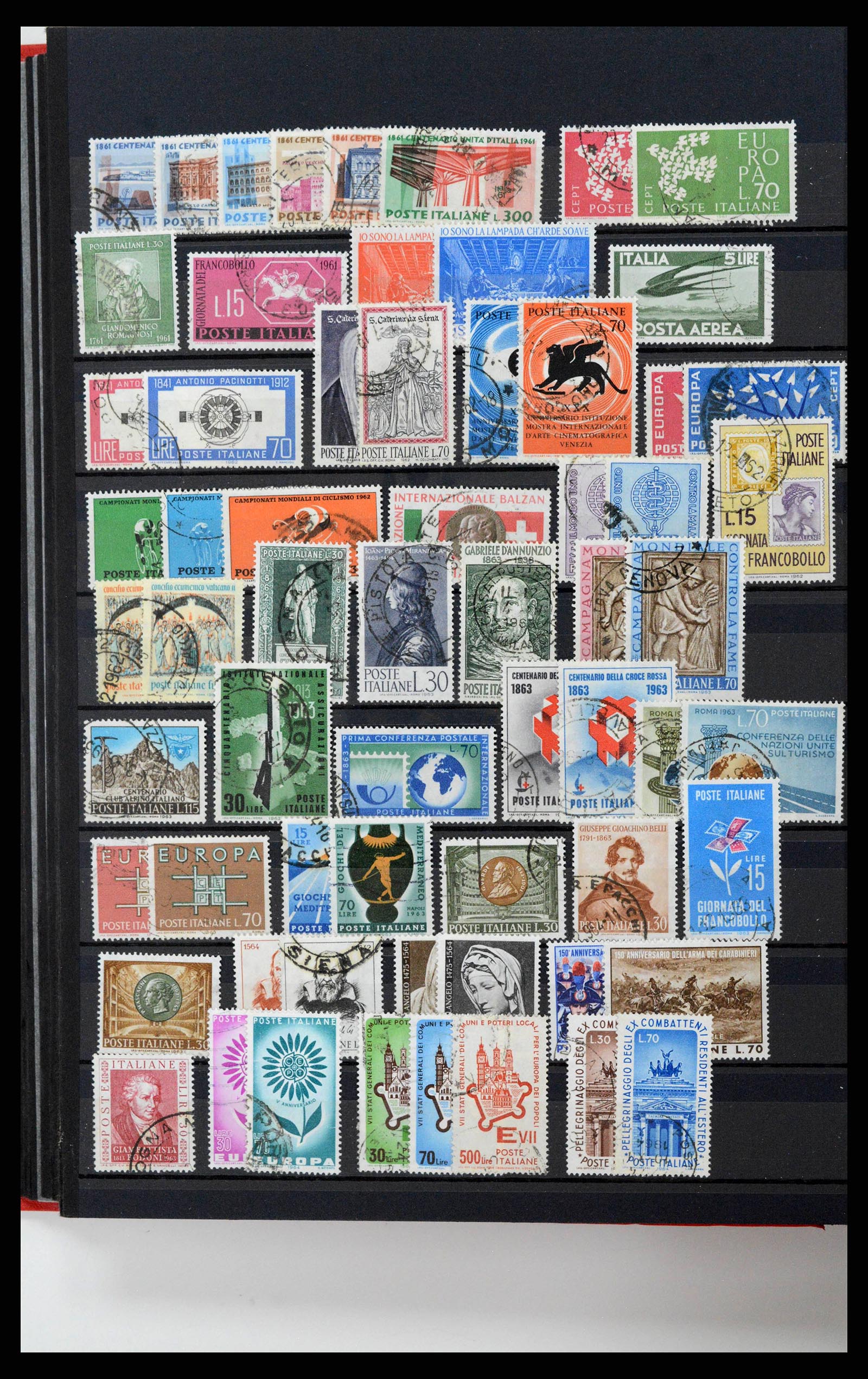 38137 0016 - Postzegelverzameling 38137 Italië 1861-2003.