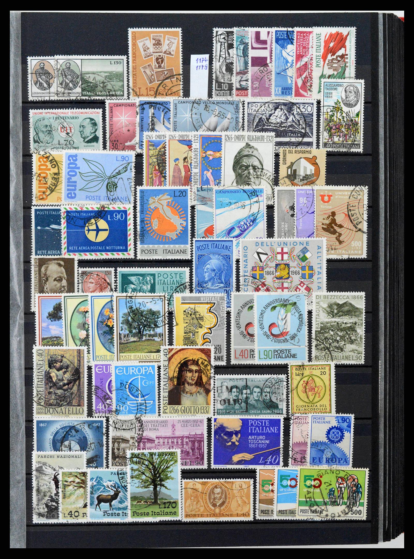 38137 0017 - Postzegelverzameling 38137 Italië 1861-2003.