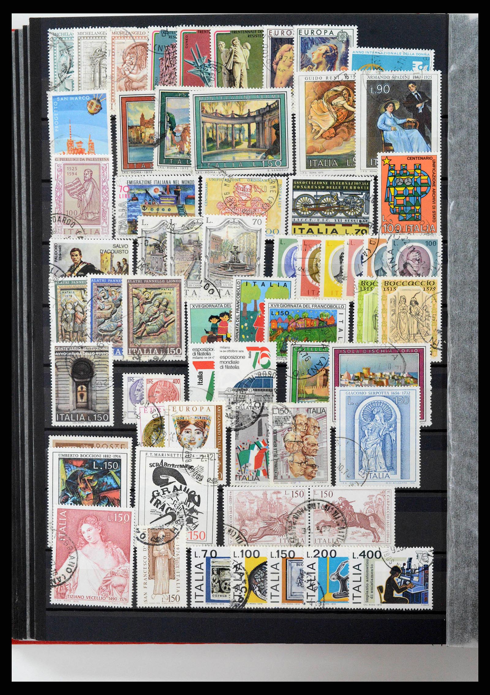 38137 0022 - Postzegelverzameling 38137 Italië 1861-2003.