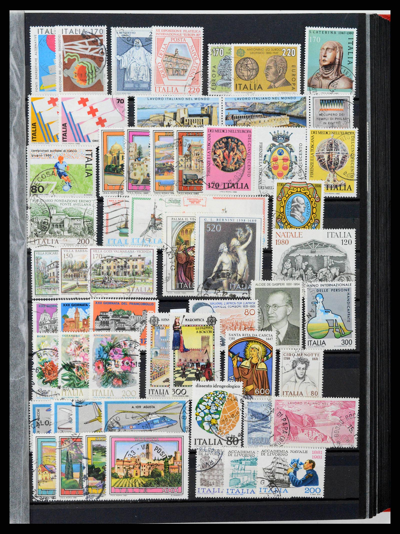 38137 0025 - Postzegelverzameling 38137 Italië 1861-2003.