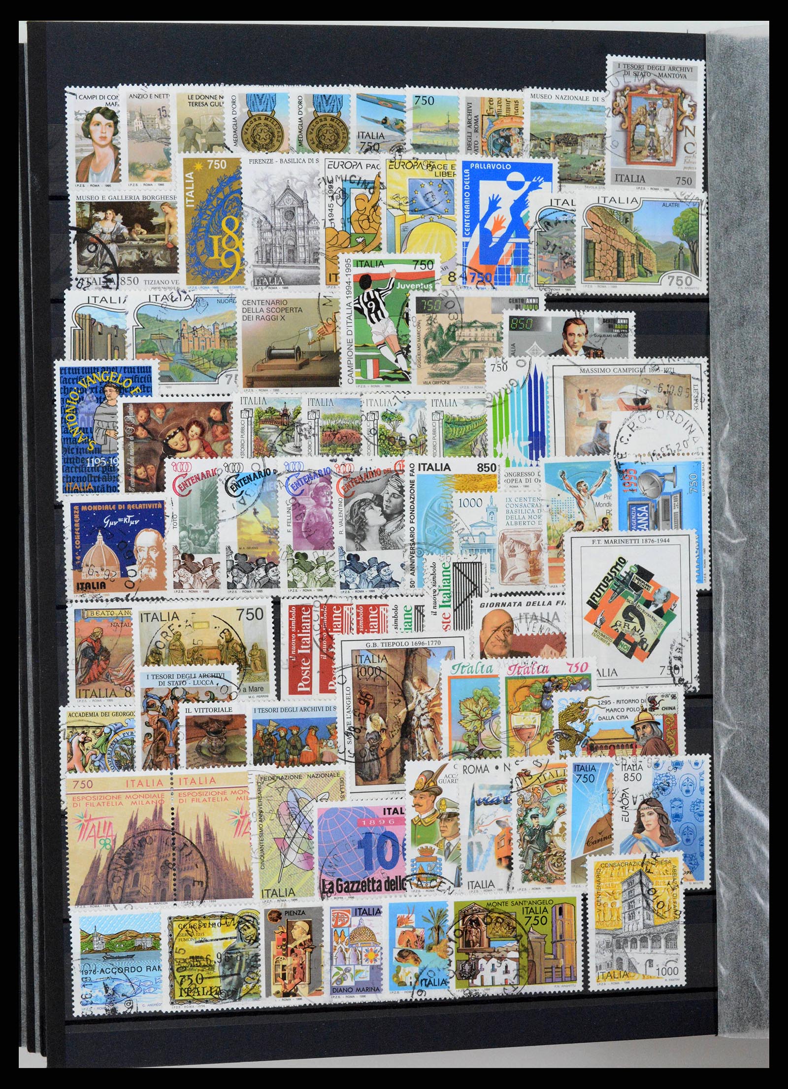 38137 0036 - Postzegelverzameling 38137 Italië 1861-2003.
