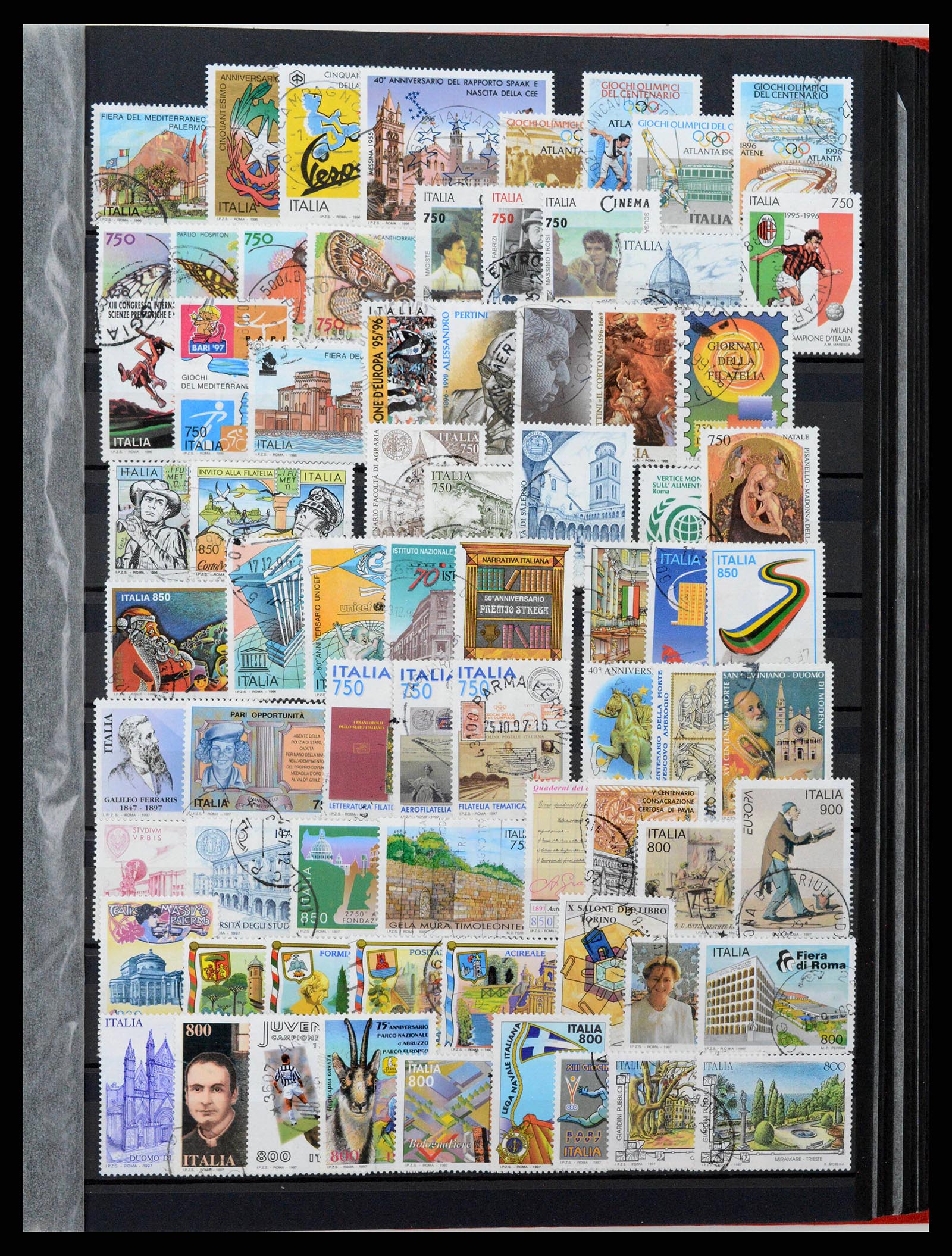 38137 0037 - Postzegelverzameling 38137 Italië 1861-2003.