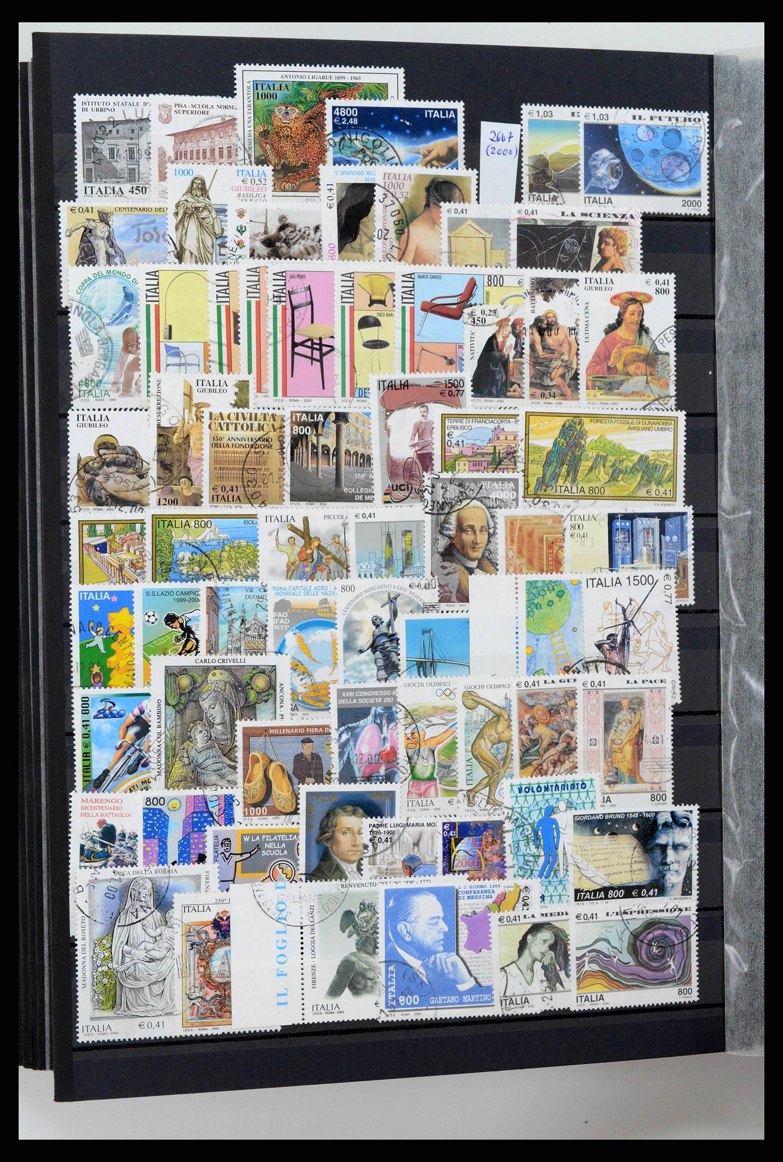 38137 0040 - Postzegelverzameling 38137 Italië 1861-2003.