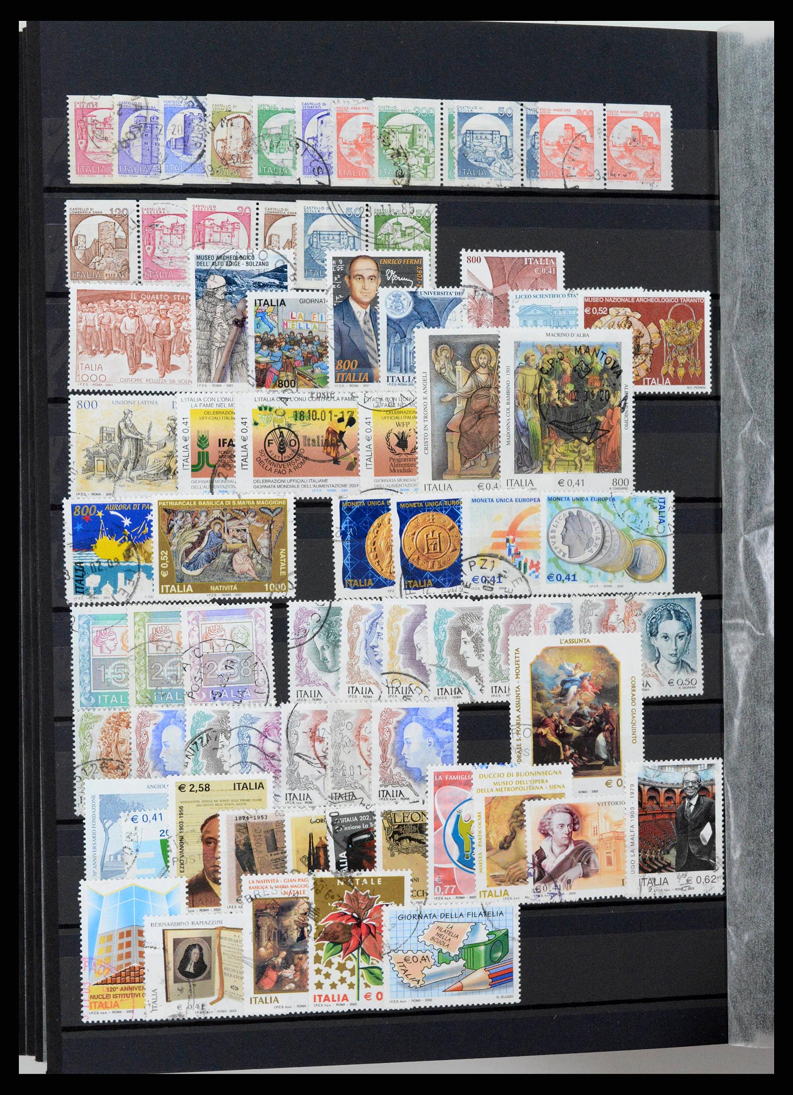 38137 0042 - Postzegelverzameling 38137 Italië 1861-2003.