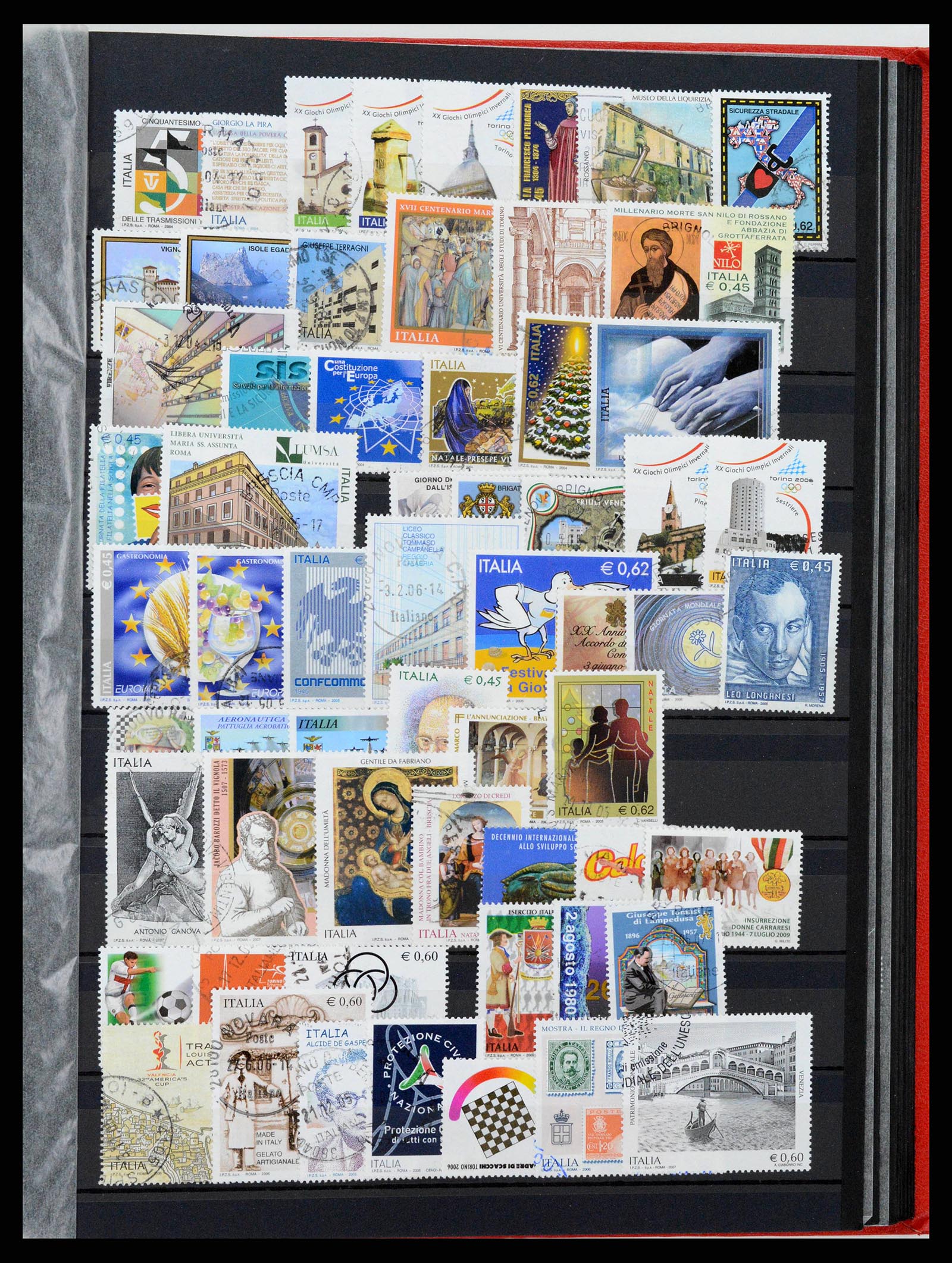 38137 0043 - Postzegelverzameling 38137 Italië 1861-2003.