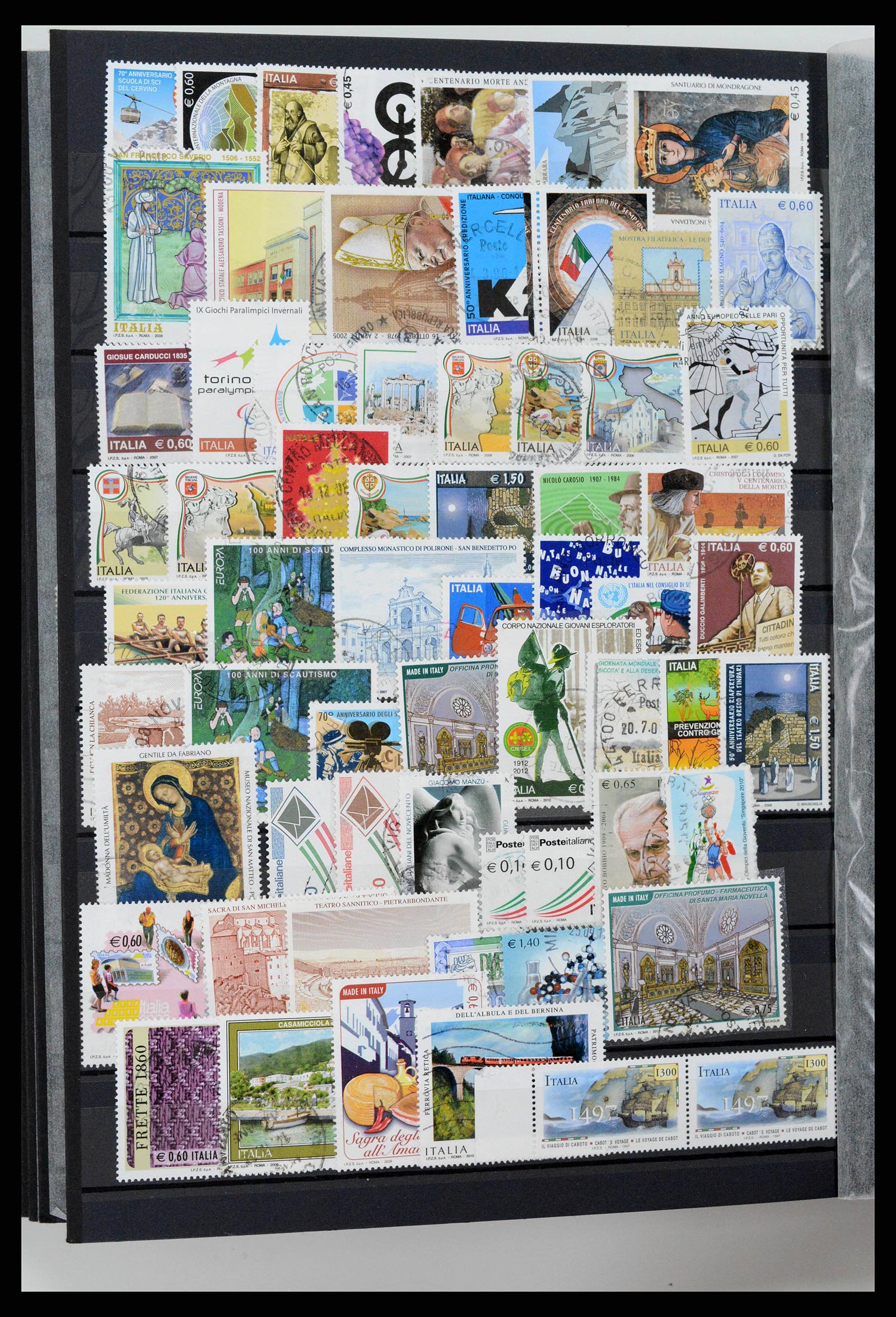 38137 0044 - Postzegelverzameling 38137 Italië 1861-2003.