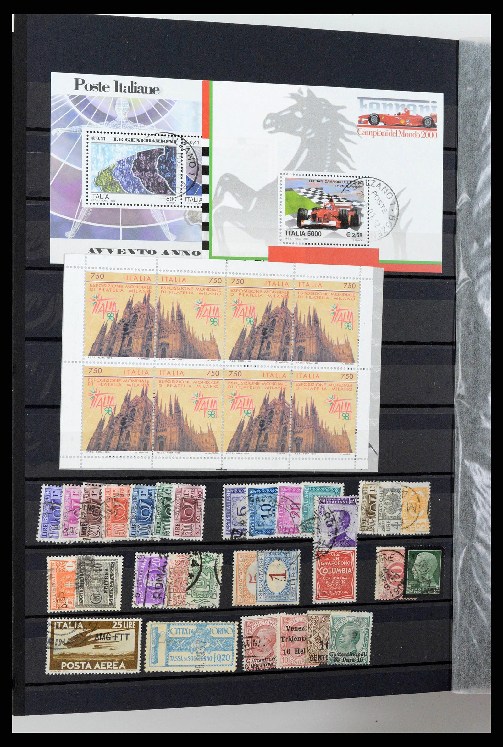 38137 0050 - Postzegelverzameling 38137 Italië 1861-2003.