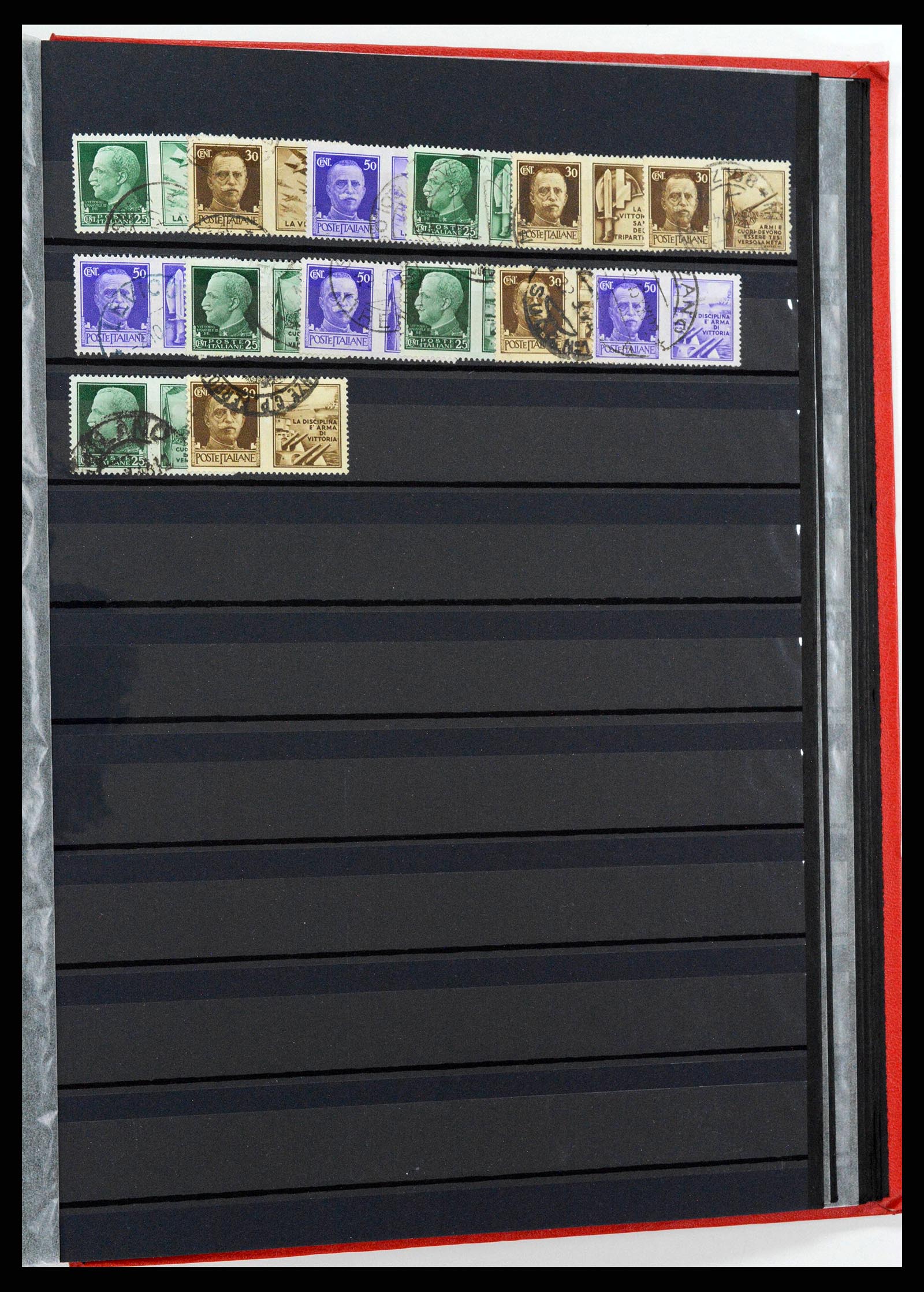38137 0051 - Postzegelverzameling 38137 Italië 1861-2003.
