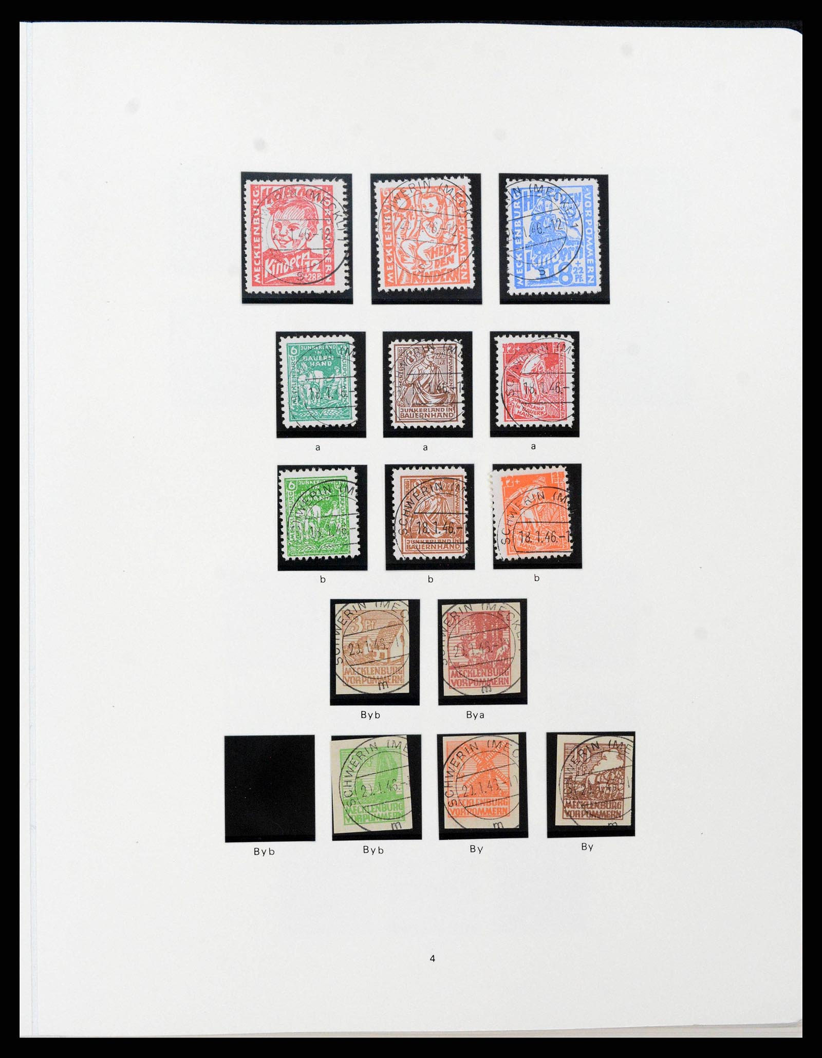 38138 0029 - Stamp collection 38138 German Zones 1945-1949.