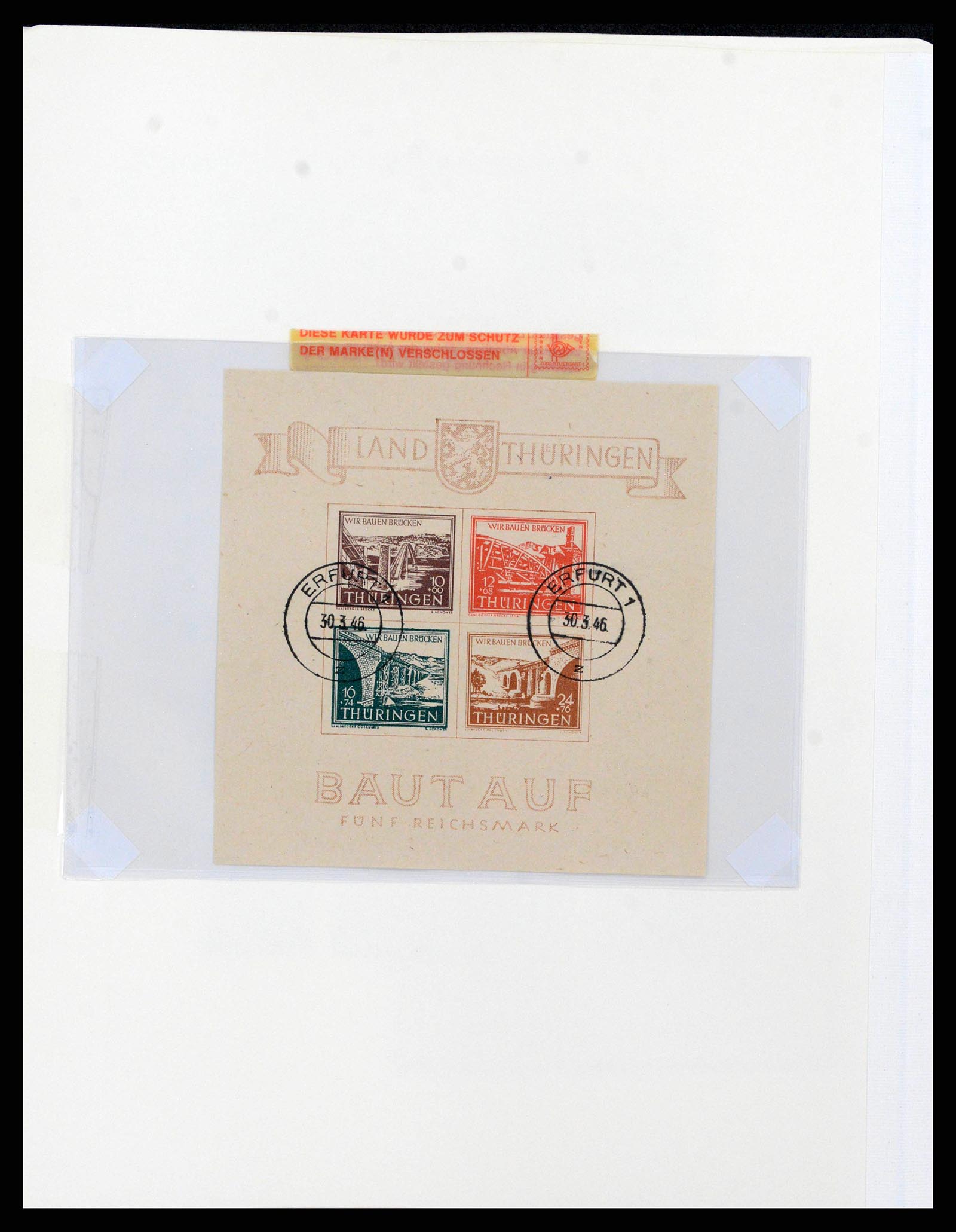38138 0036 - Stamp collection 38138 German Zones 1945-1949.