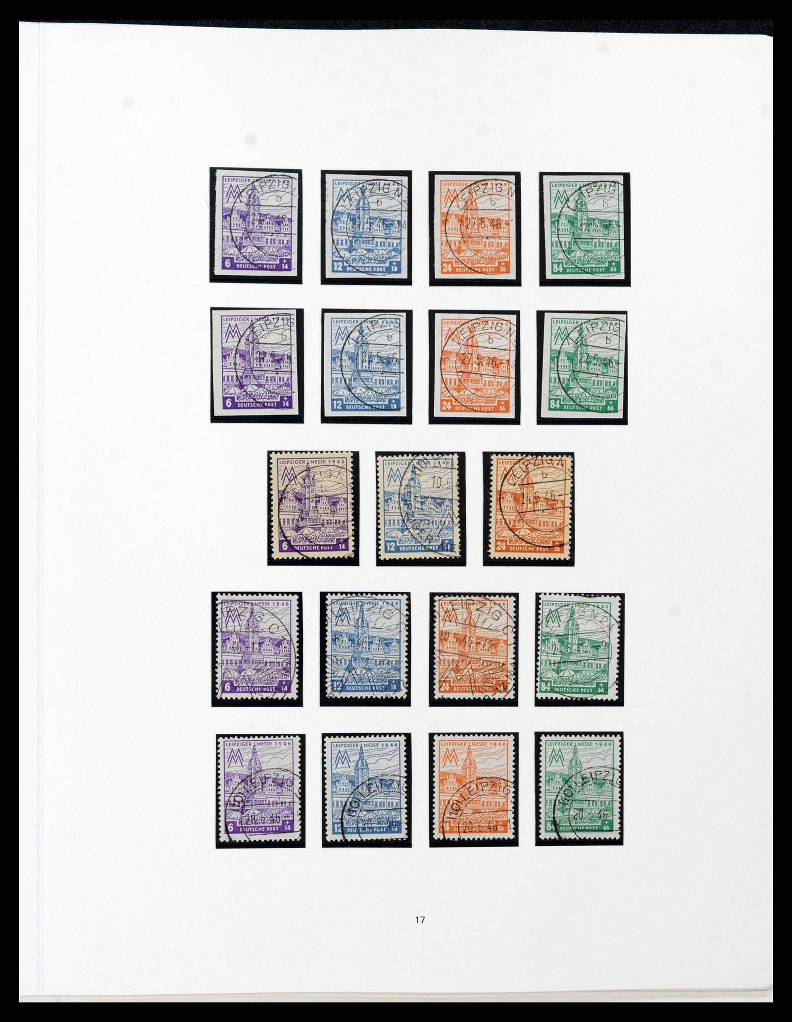 38138 0041 - Stamp collection 38138 German Zones 1945-1949.