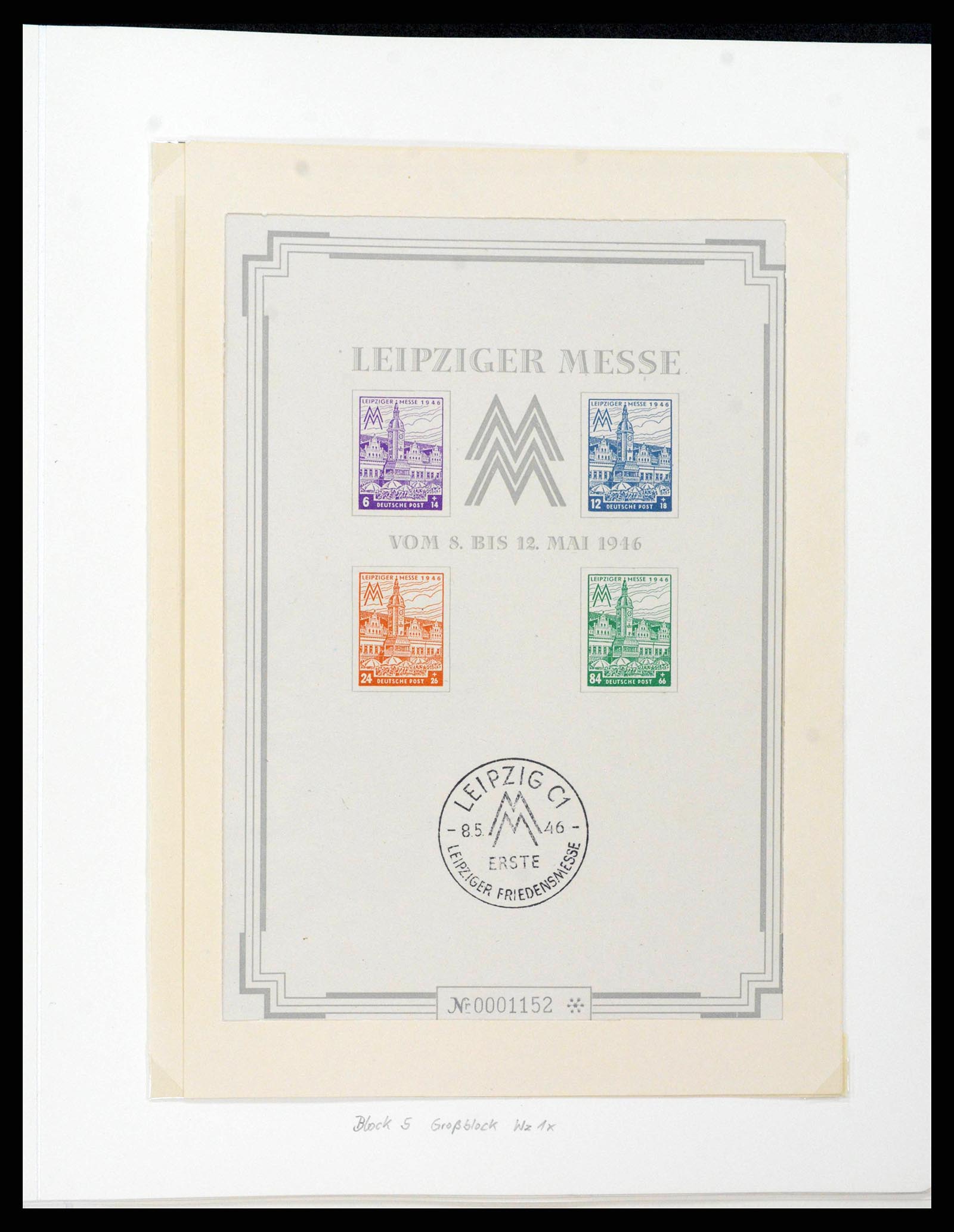 38138 0043 - Stamp collection 38138 German Zones 1945-1949.