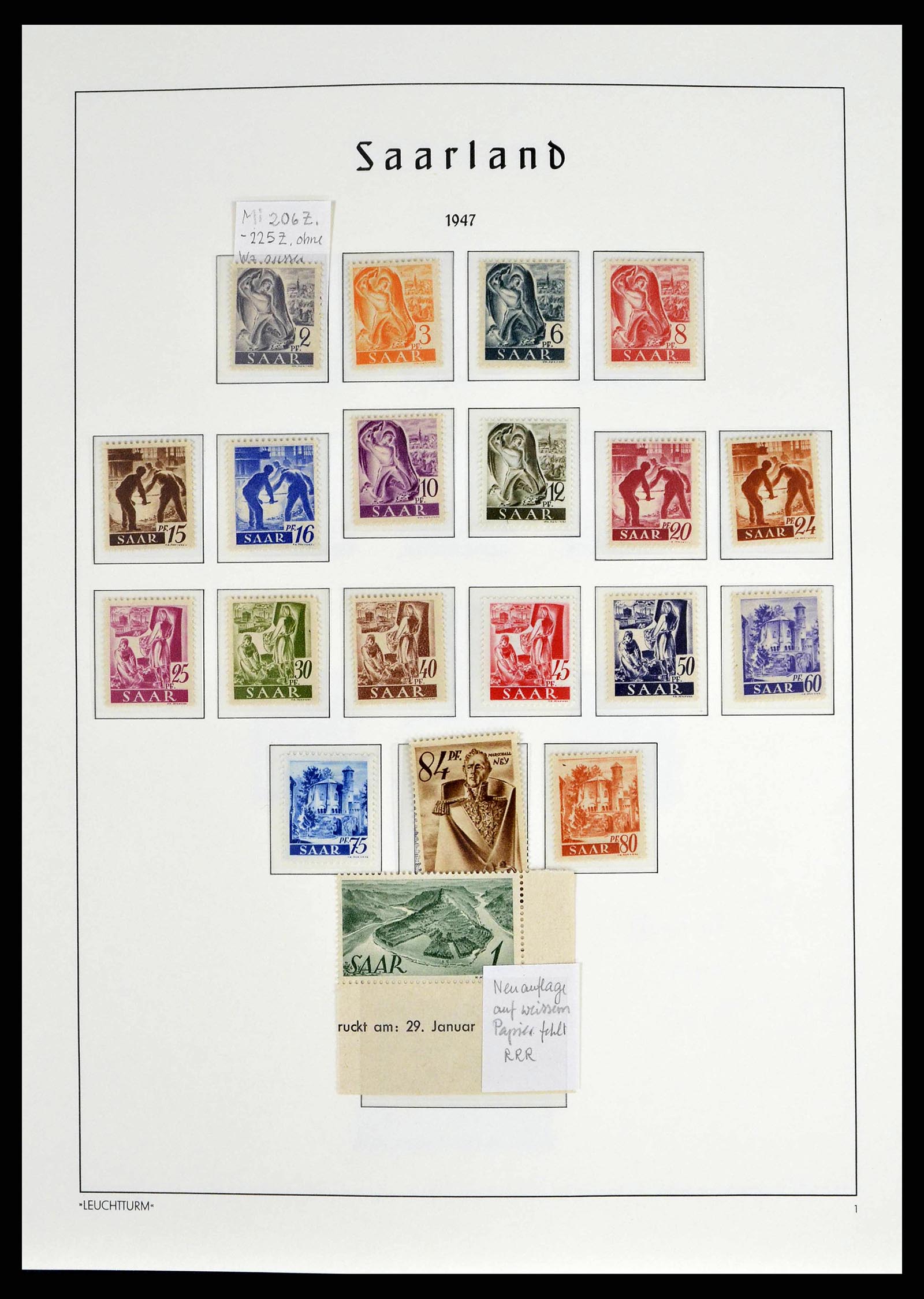 38140 0036 - Stamp collection 38140 Germany 1945-1959.