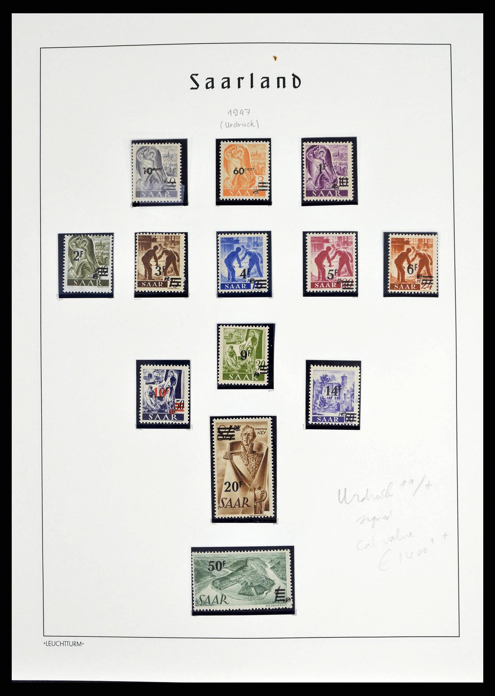 38140 0037 - Stamp collection 38140 Germany 1945-1959.