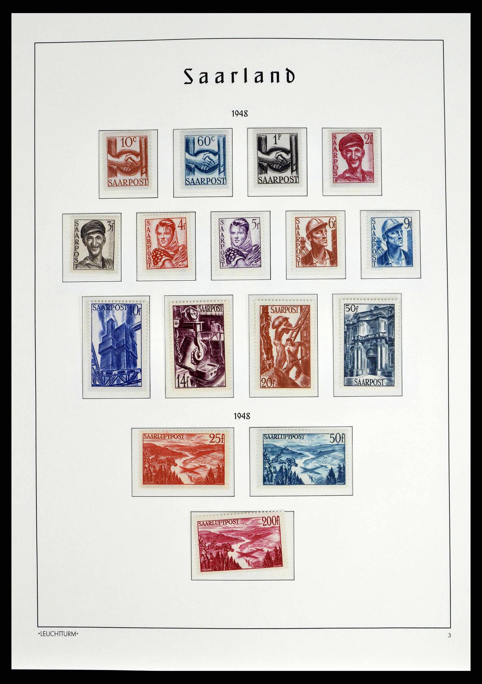 38140 0039 - Stamp collection 38140 Germany 1945-1959.