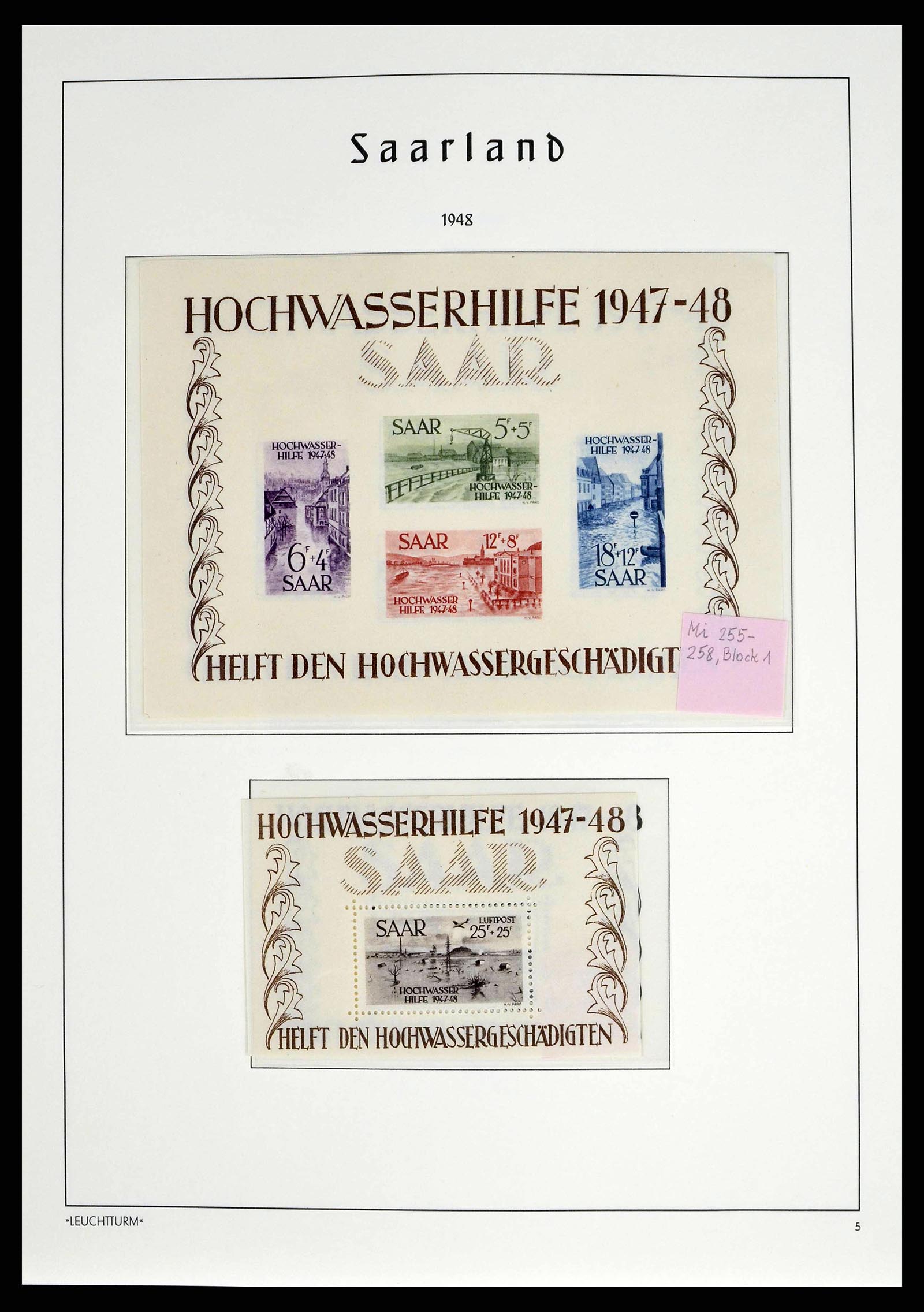 38140 0041 - Stamp collection 38140 Germany 1945-1959.