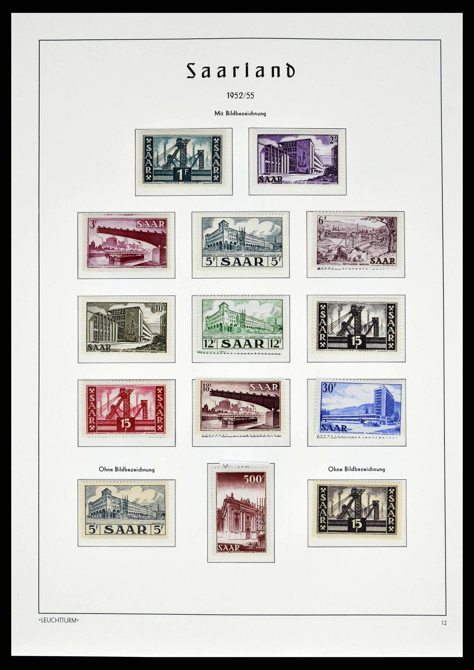 38140 0048 - Stamp collection 38140 Germany 1945-1959.