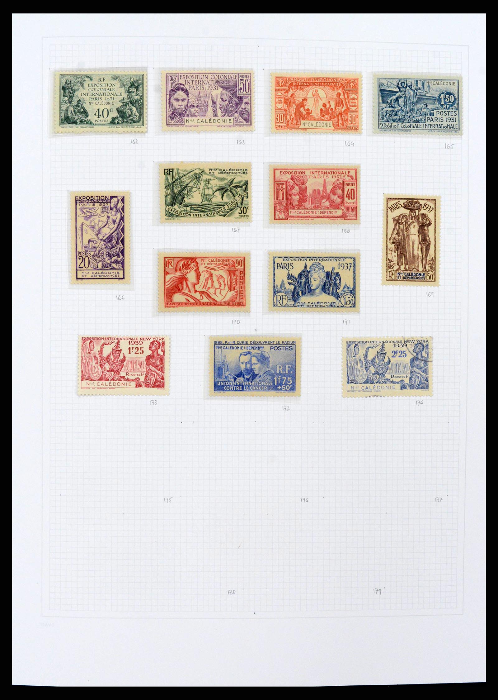 38141 0006 - Stamp collection 38141 French colonies.