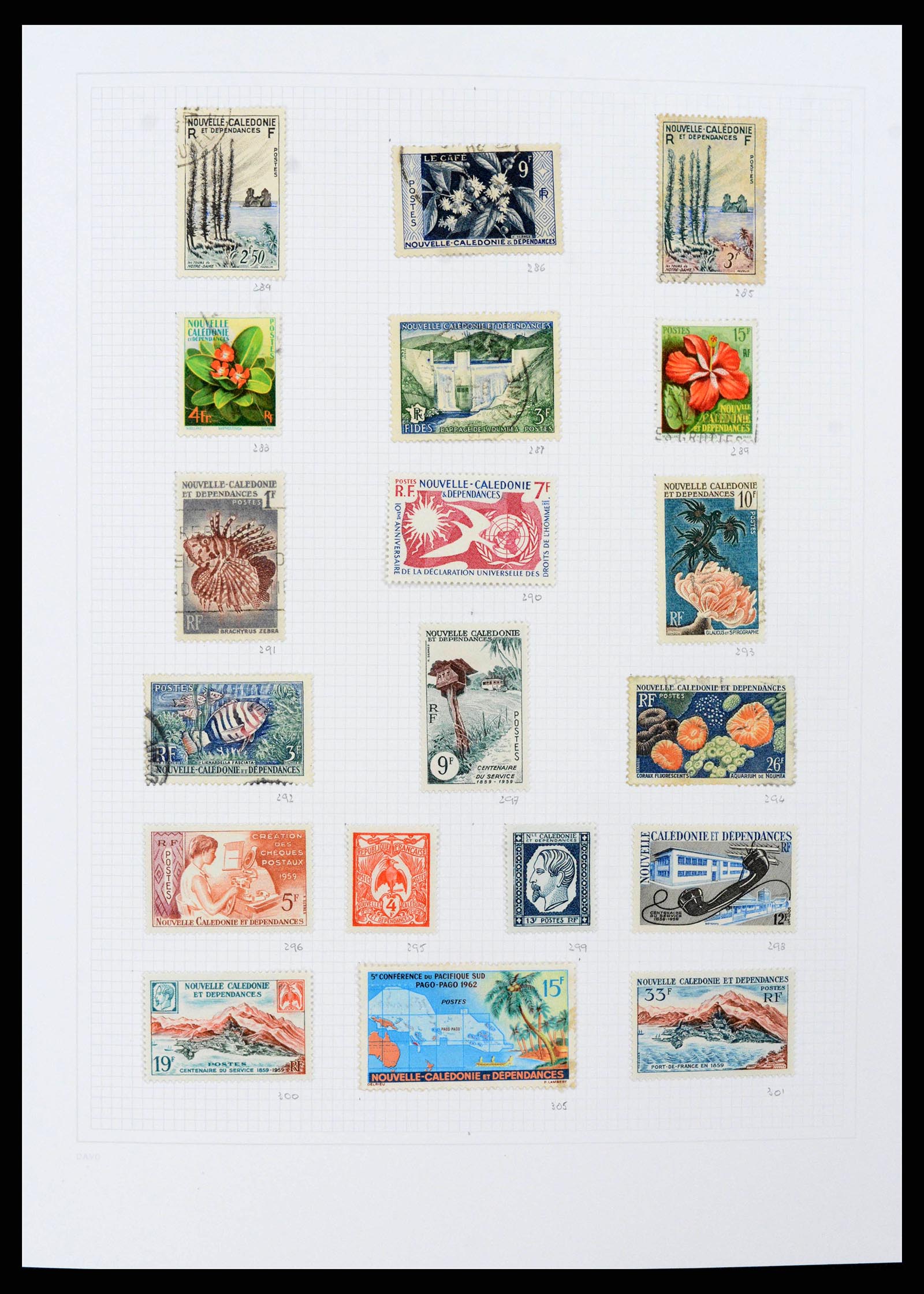 38141 0012 - Stamp collection 38141 French colonies.