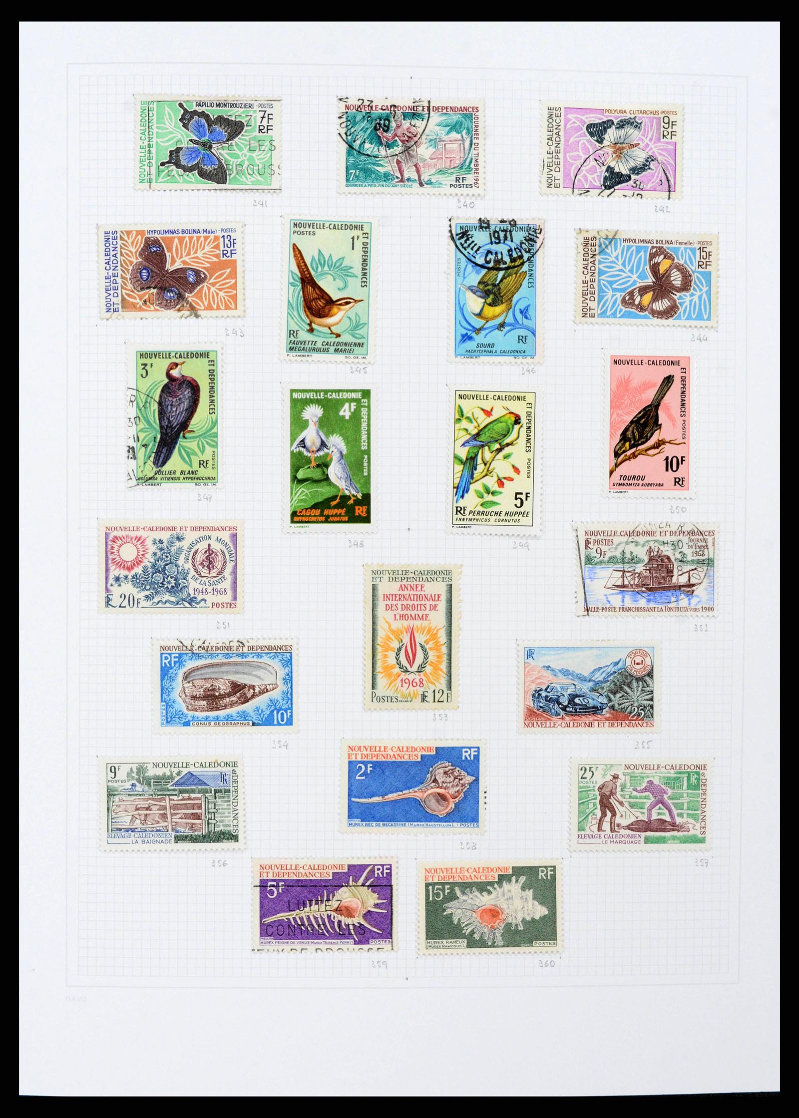 38141 0015 - Stamp collection 38141 French colonies.