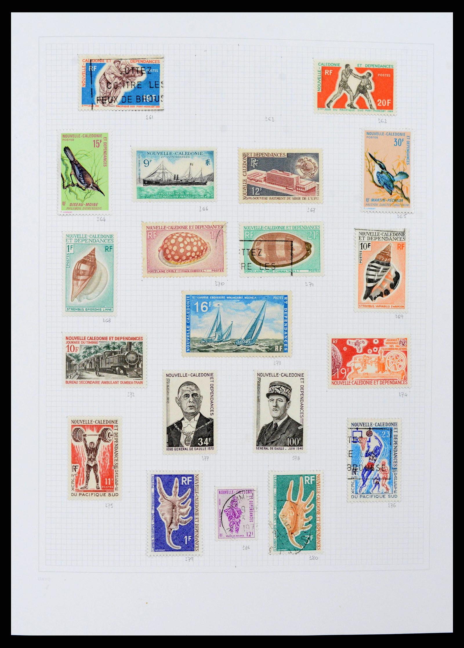 38141 0016 - Stamp collection 38141 French colonies.