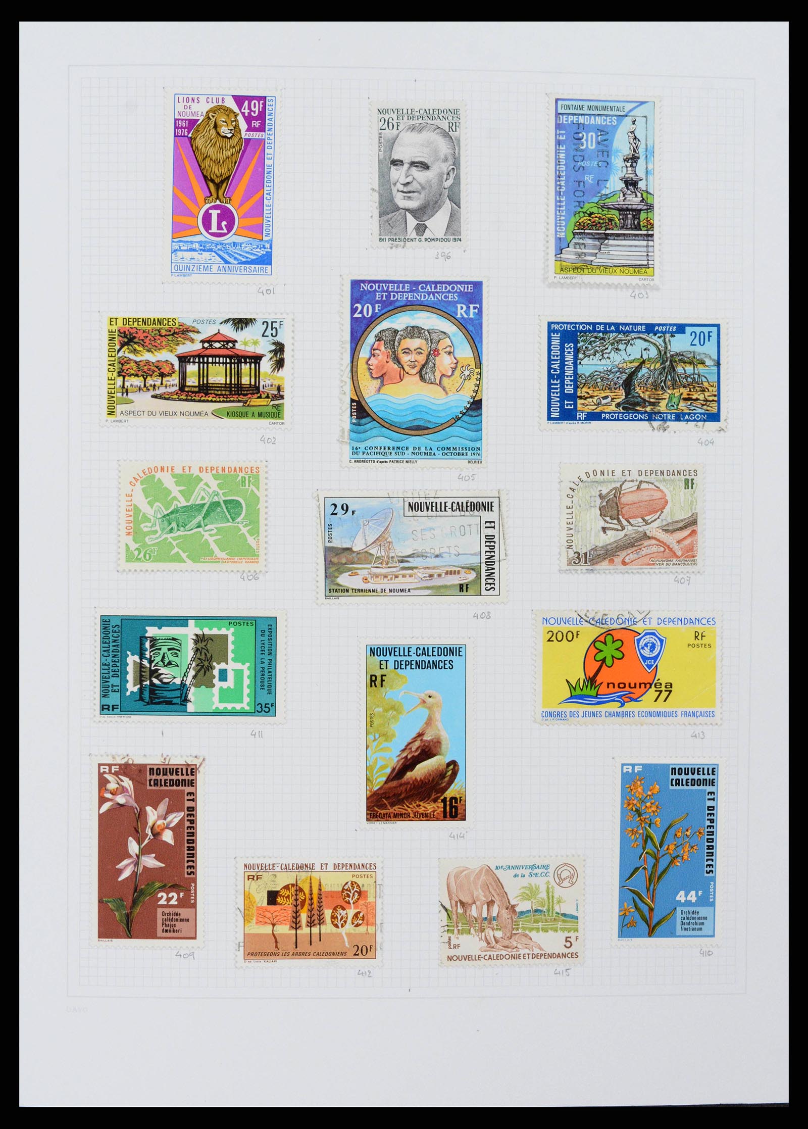 38141 0018 - Stamp collection 38141 French colonies.
