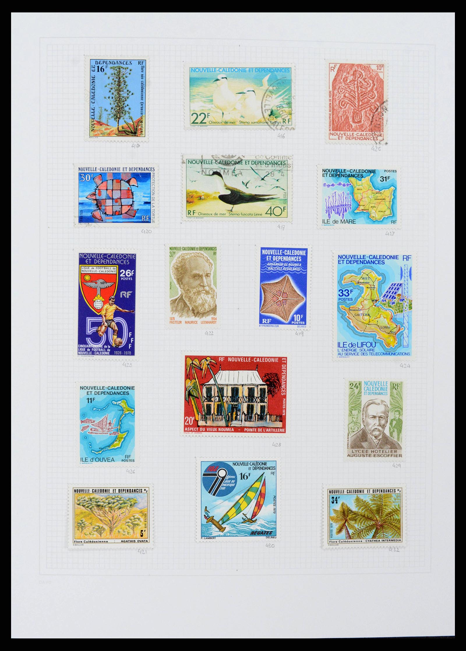38141 0019 - Stamp collection 38141 French colonies.