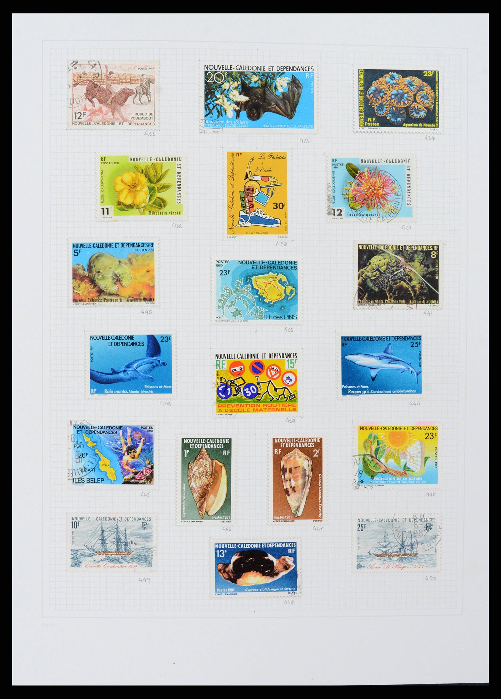 38141 0020 - Stamp collection 38141 French colonies.