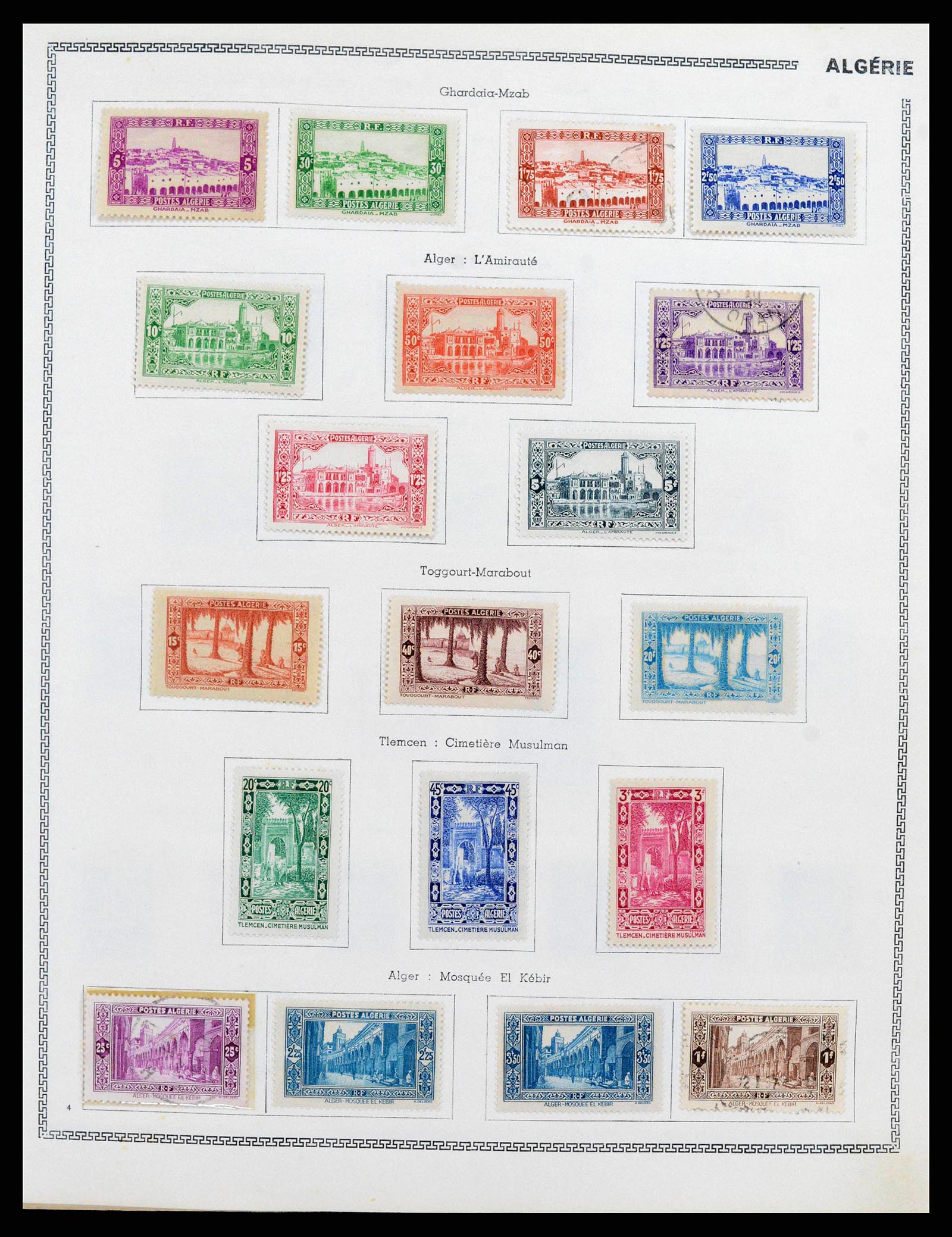 38142 0004 - Postzegelverzameling 38142 Franse koloniën 1888-1956.