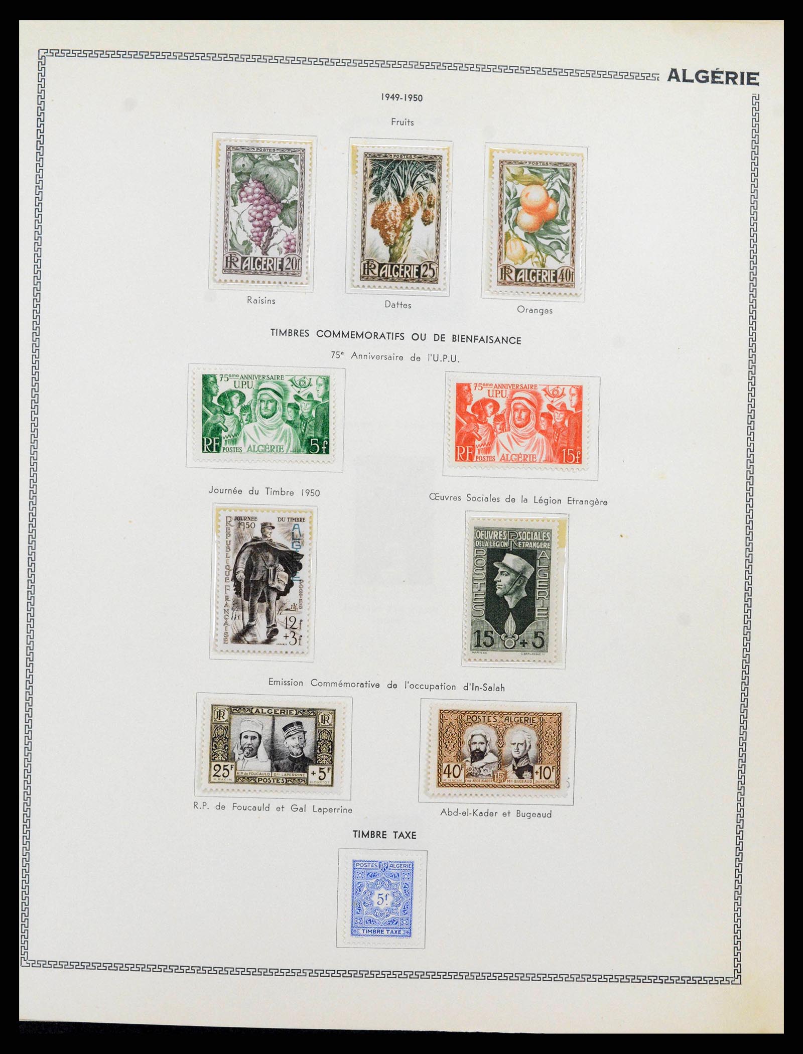 38142 0013 - Postzegelverzameling 38142 Franse koloniën 1888-1956.