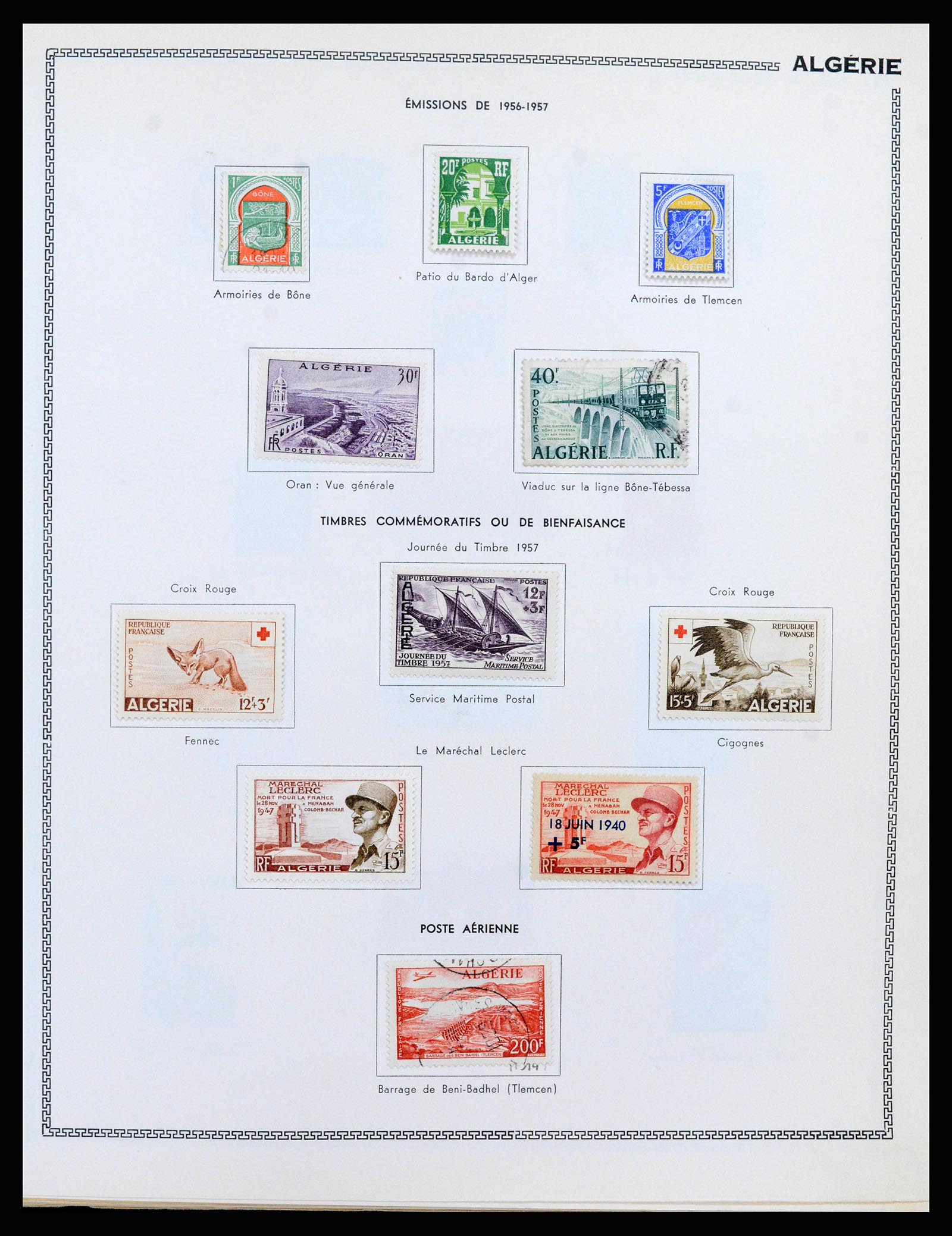 38142 0020 - Postzegelverzameling 38142 Franse koloniën 1888-1956.