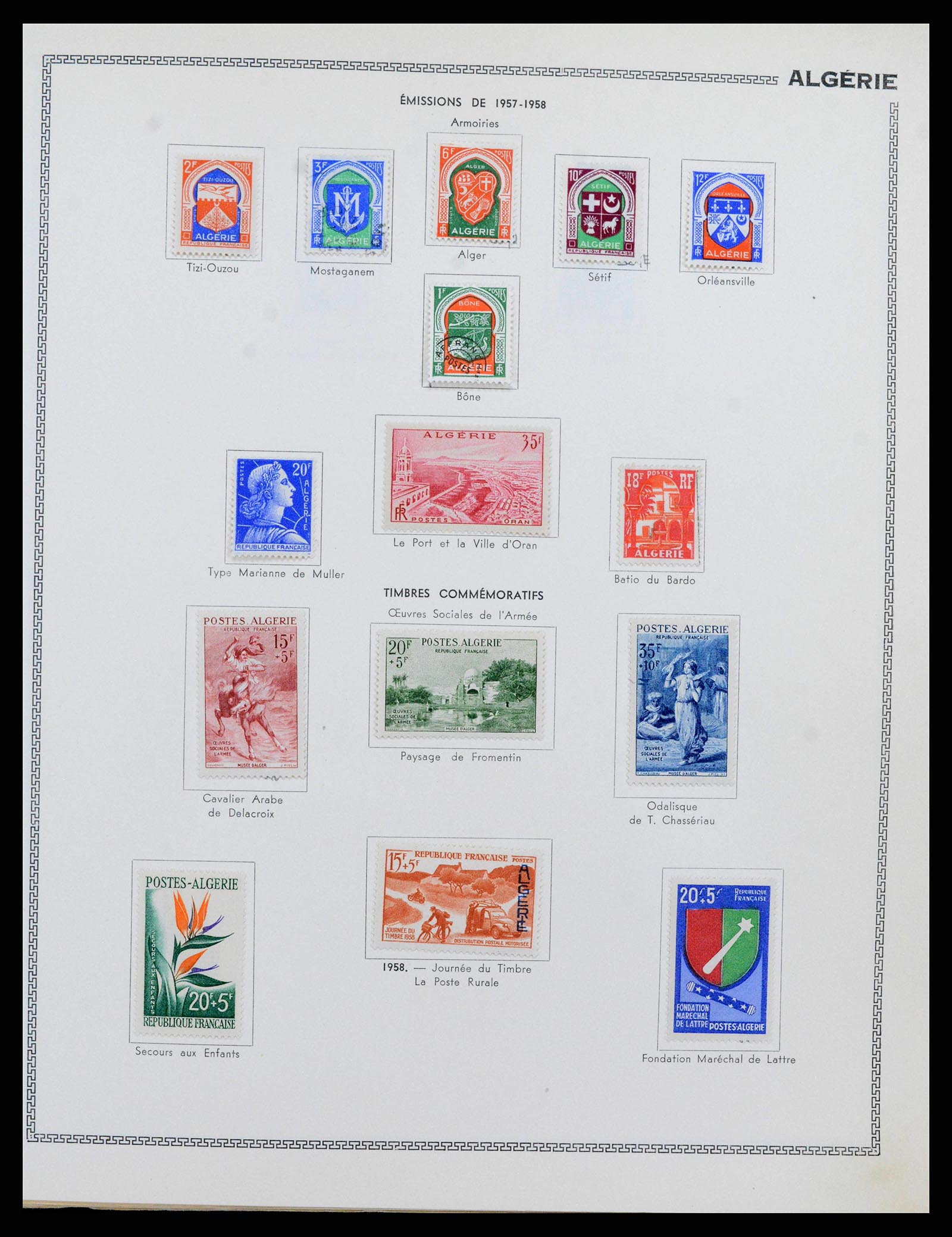38142 0021 - Stamp collection 38142 French colonies 1888-1956.