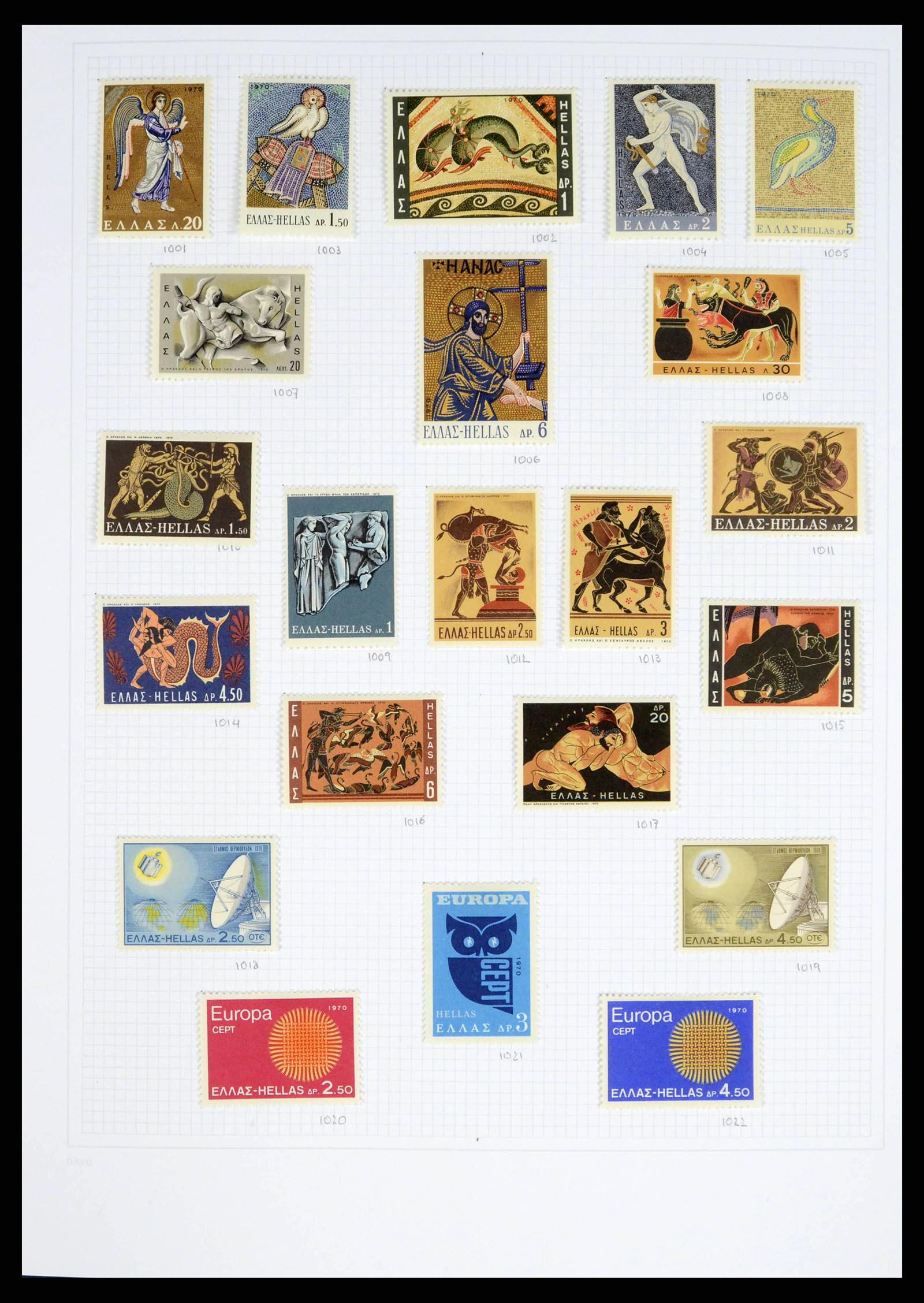 38144 0045 - Postzegelverzameling 38144 Griekenland 1865-2017.